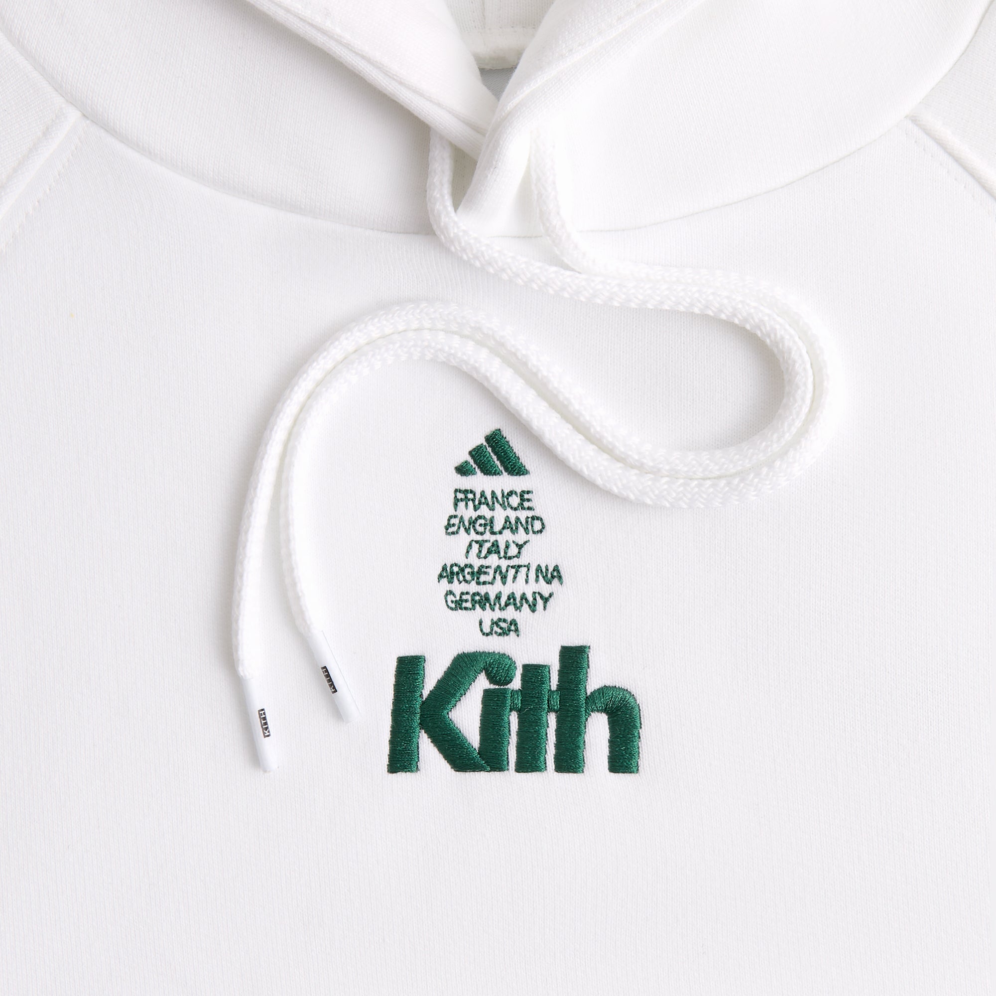 kith adidas スウェット Kith for adidas Football Hoodie - White – Kith Canada