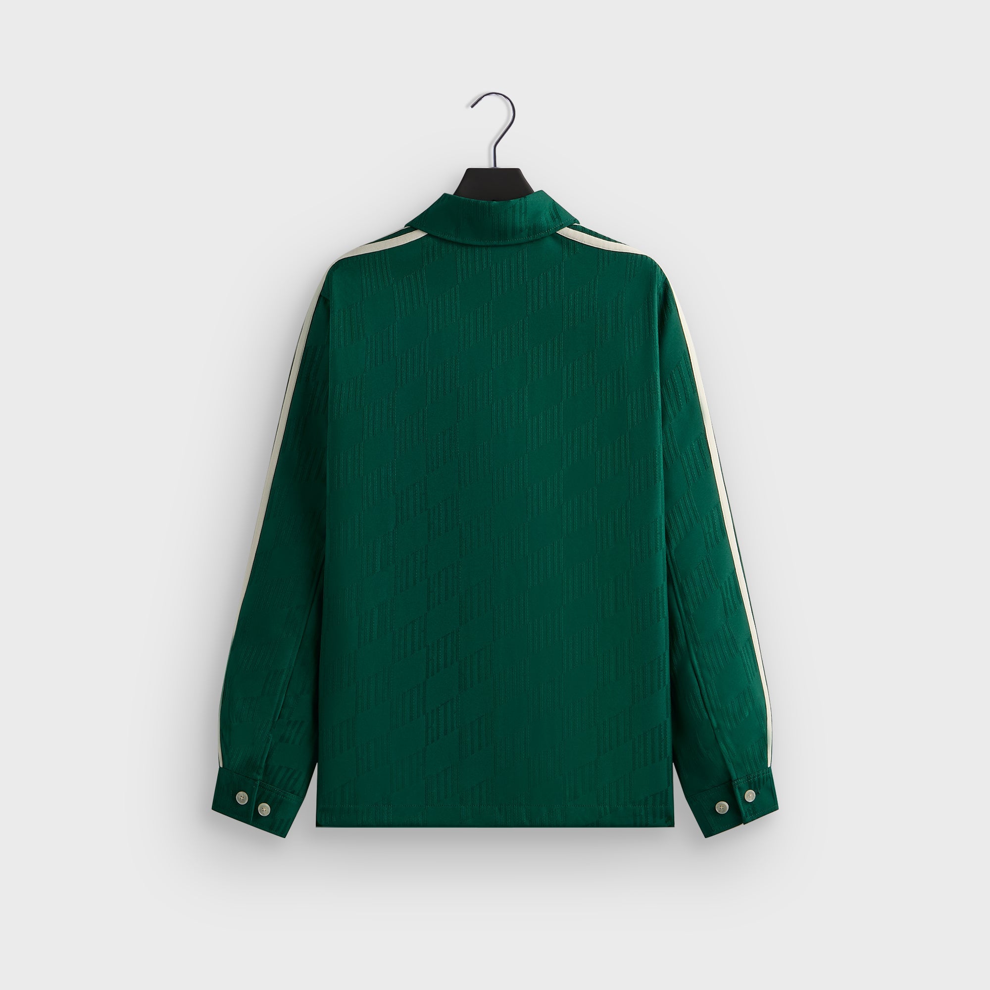 Kith for adidas Football Jacquard Overshirt - Green – Kith Canada