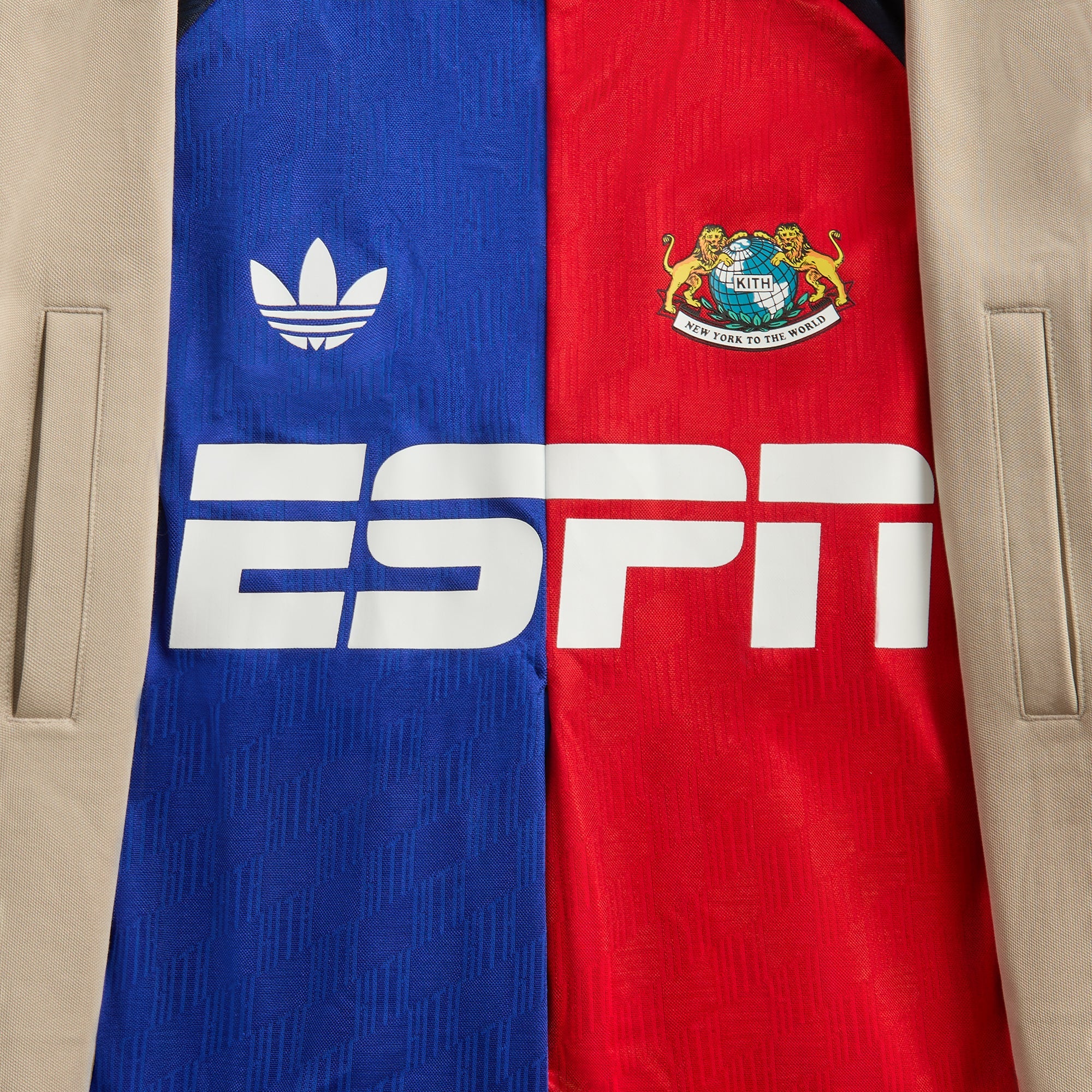 Kith for adidas Football Hybrid Trench Coat - Beige – Kith Canada