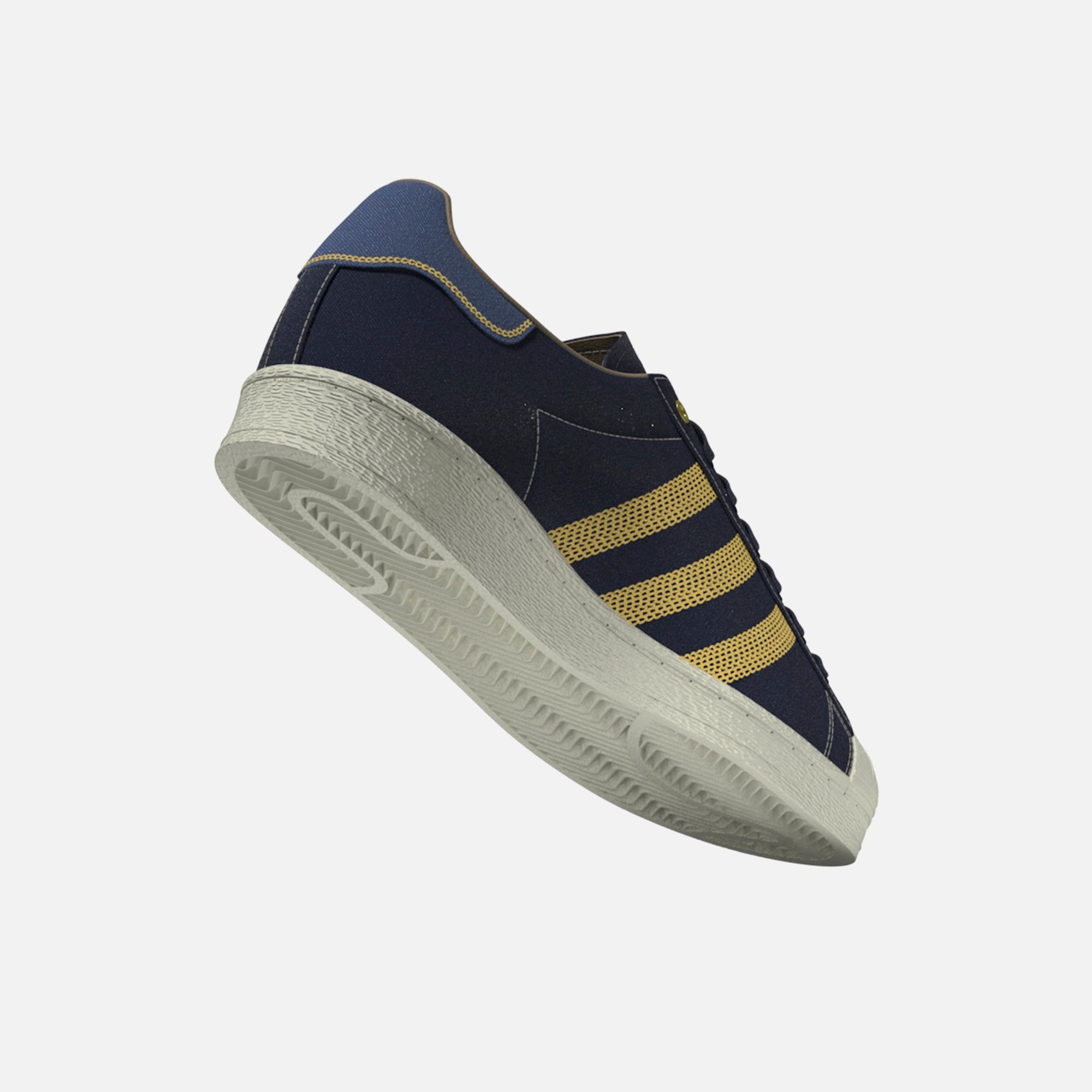 yellow adidas superstar