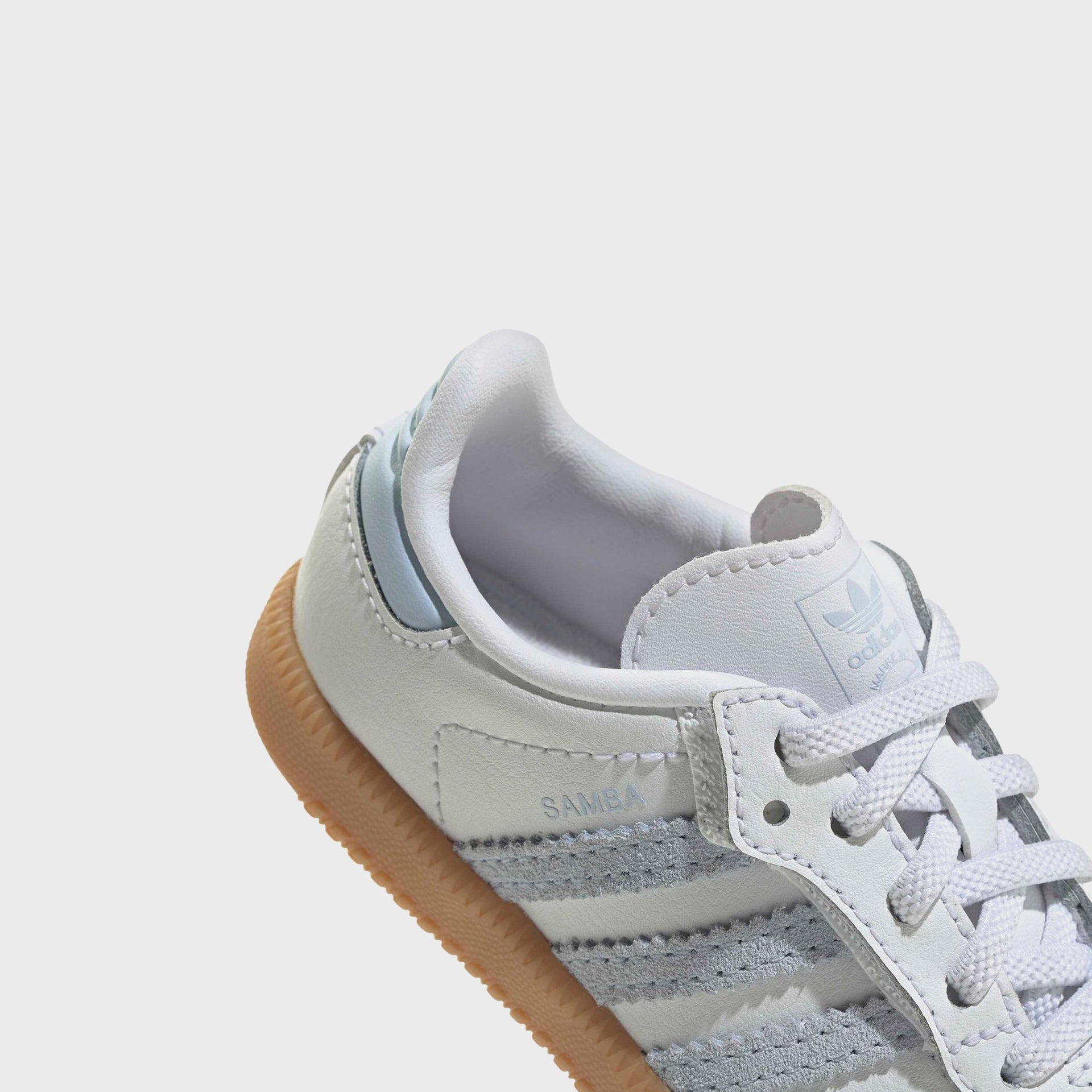 adidas Toddler Samba OG - White / Crystal Sky / Gum 3