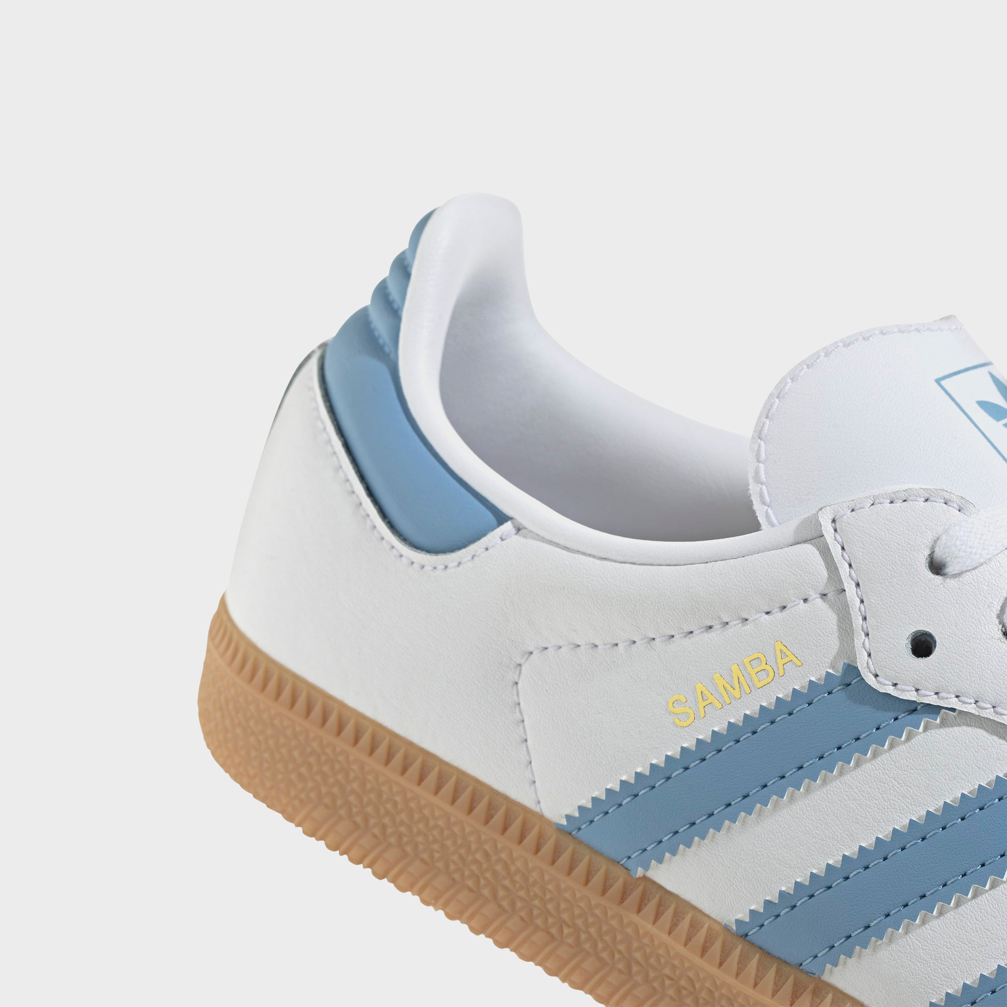adidas GS Samba OG - White / Ash Blue / Gum 3 – Kith Canada