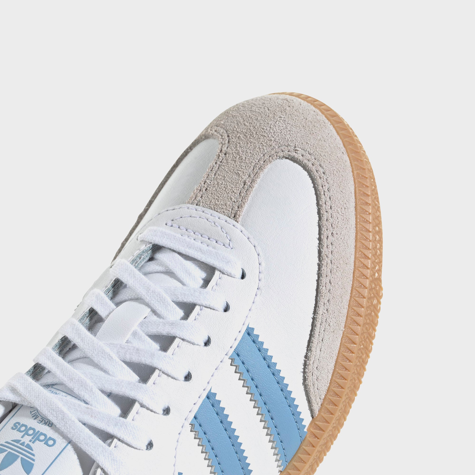 adidas GS Samba OG - White / Ash Blue / Gum 3 – Kith Canada