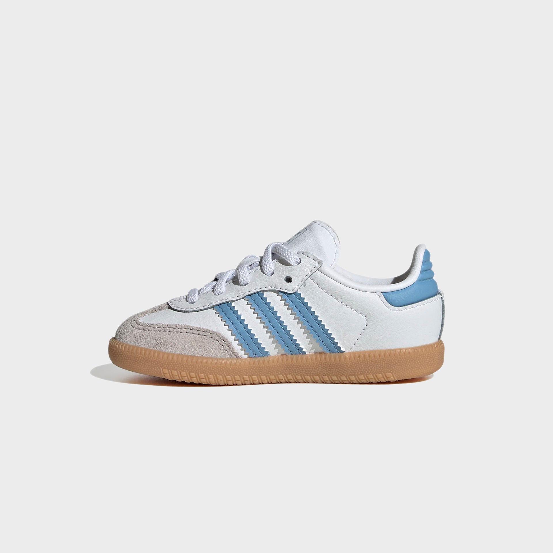 adidas TD Samba OG - White / Ash Blue / Gum 3