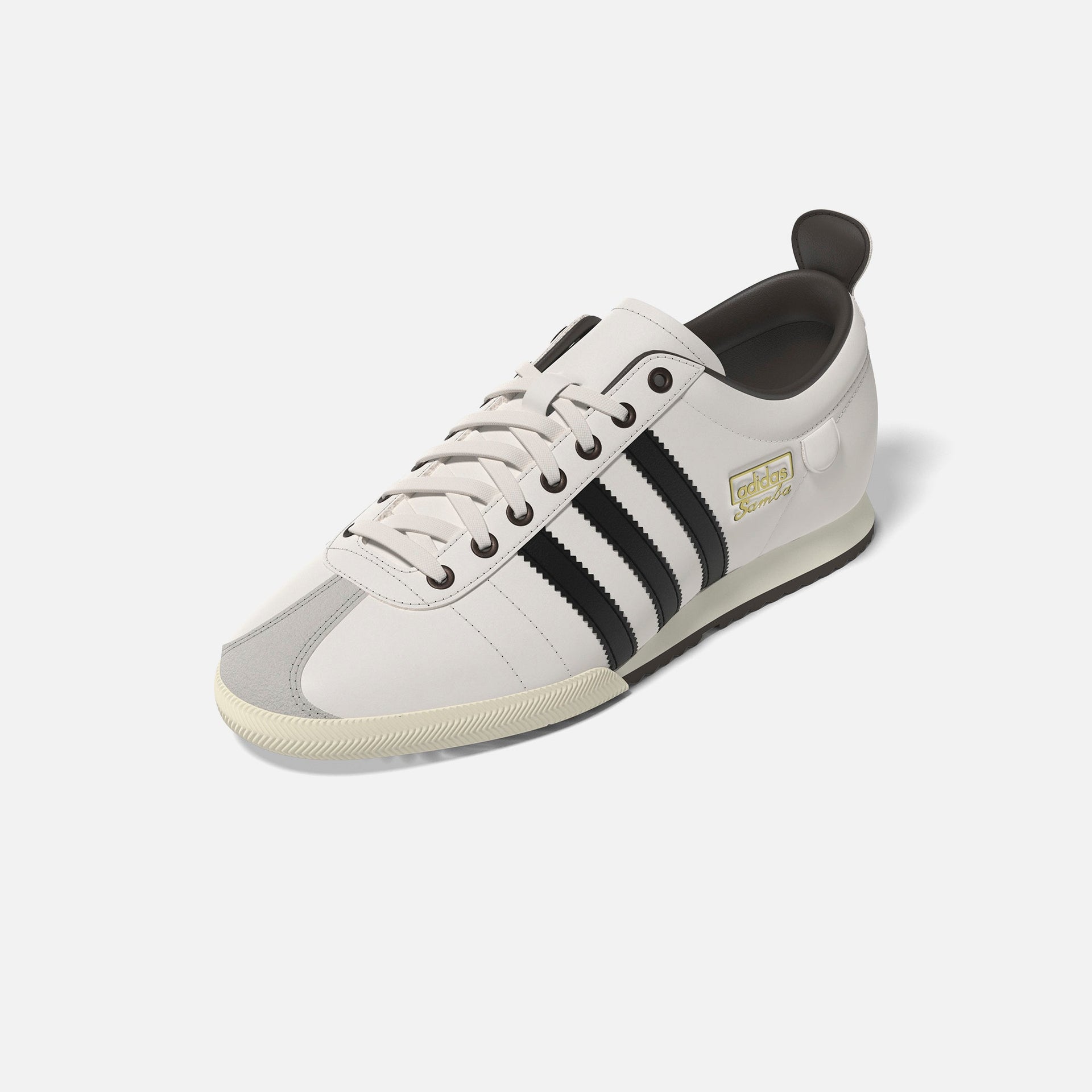 adidas Samba 62 - Cloud White / Core Black / Brown