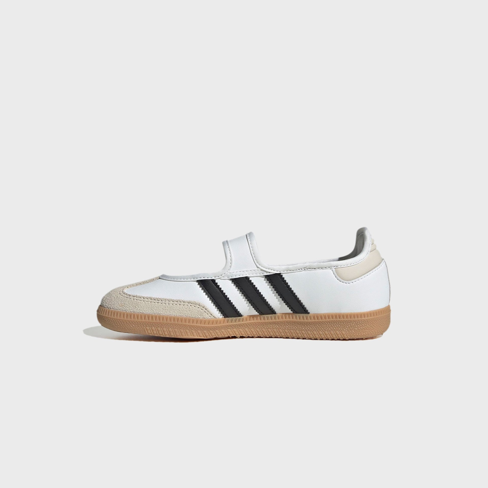 adidas J Samba Jane  - White / Alumina / Core Black
