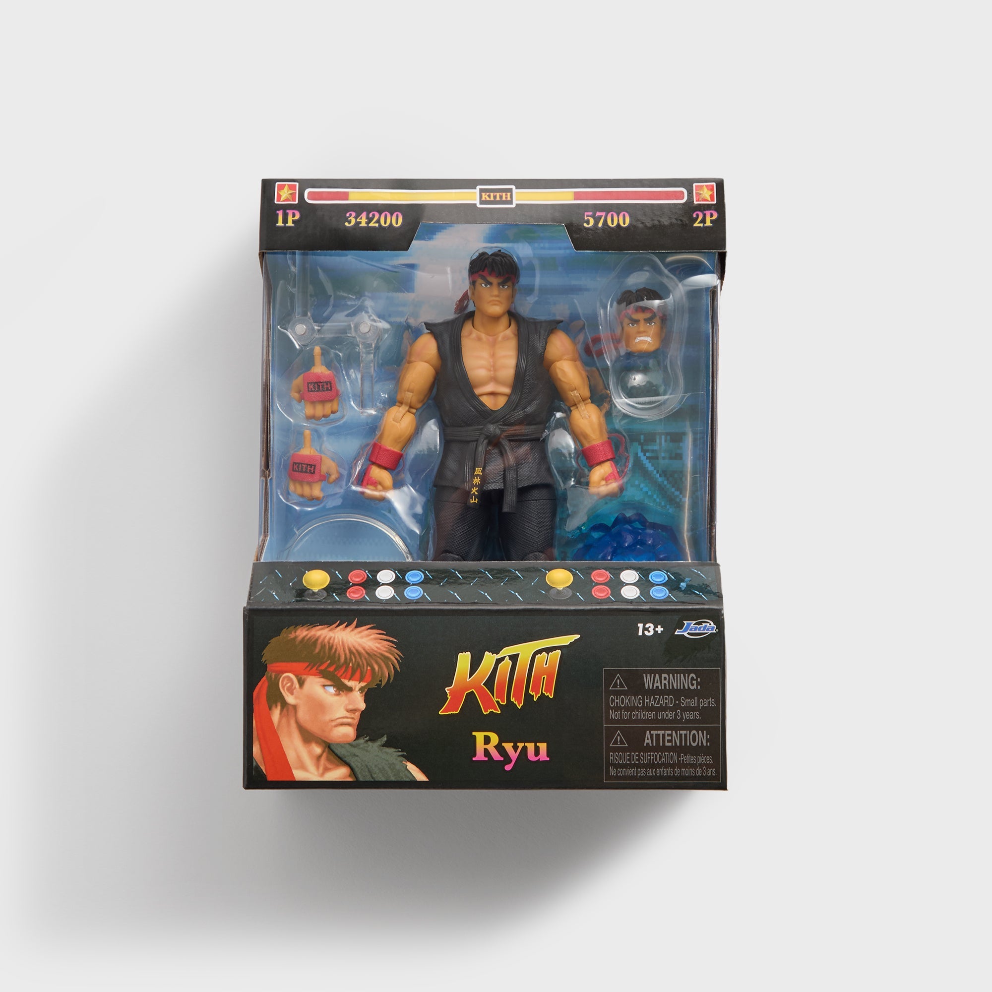 いっちゃんKITH CAPCOM リュウ フィギュア Capcom | Kith for Jada Toys Ryu Figure - Black – Kith Canada