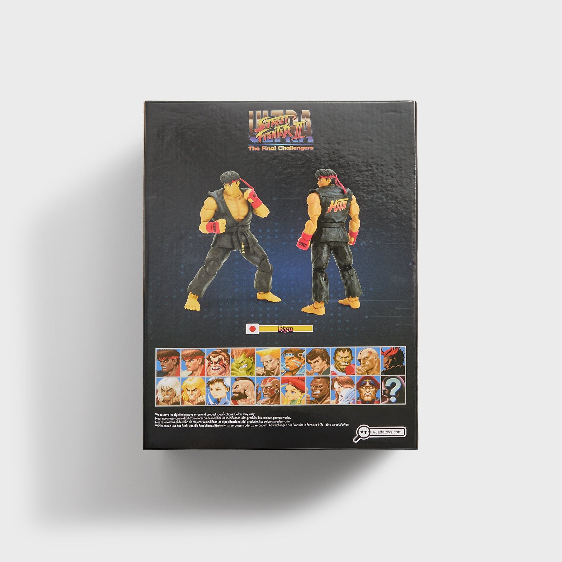 Capcom | Kith for Jada Toys Ryu Figure - Black