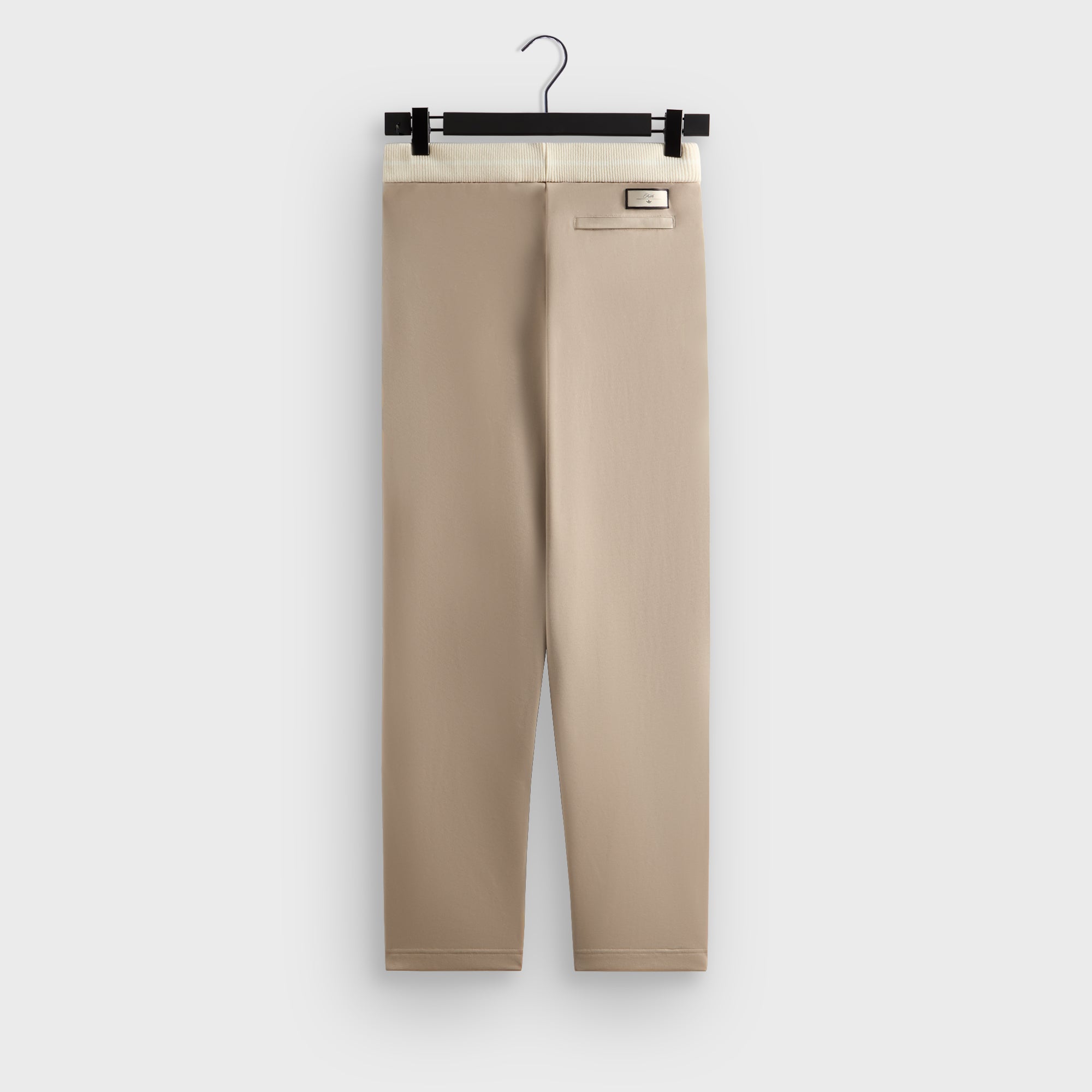 tan adidas track pants