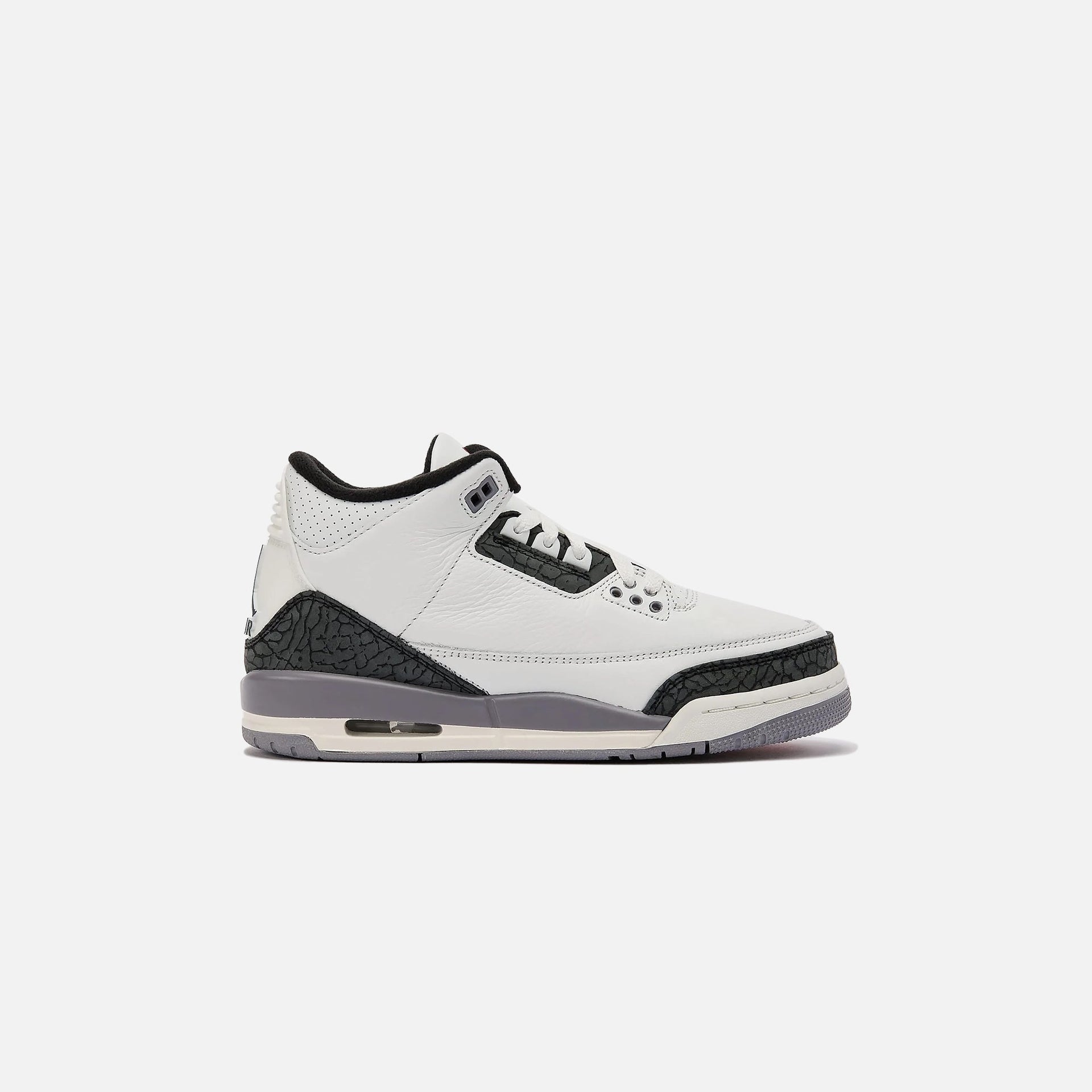 Jordan GS Air Jordan 3 Retro - Summit White / Fire Red Cement