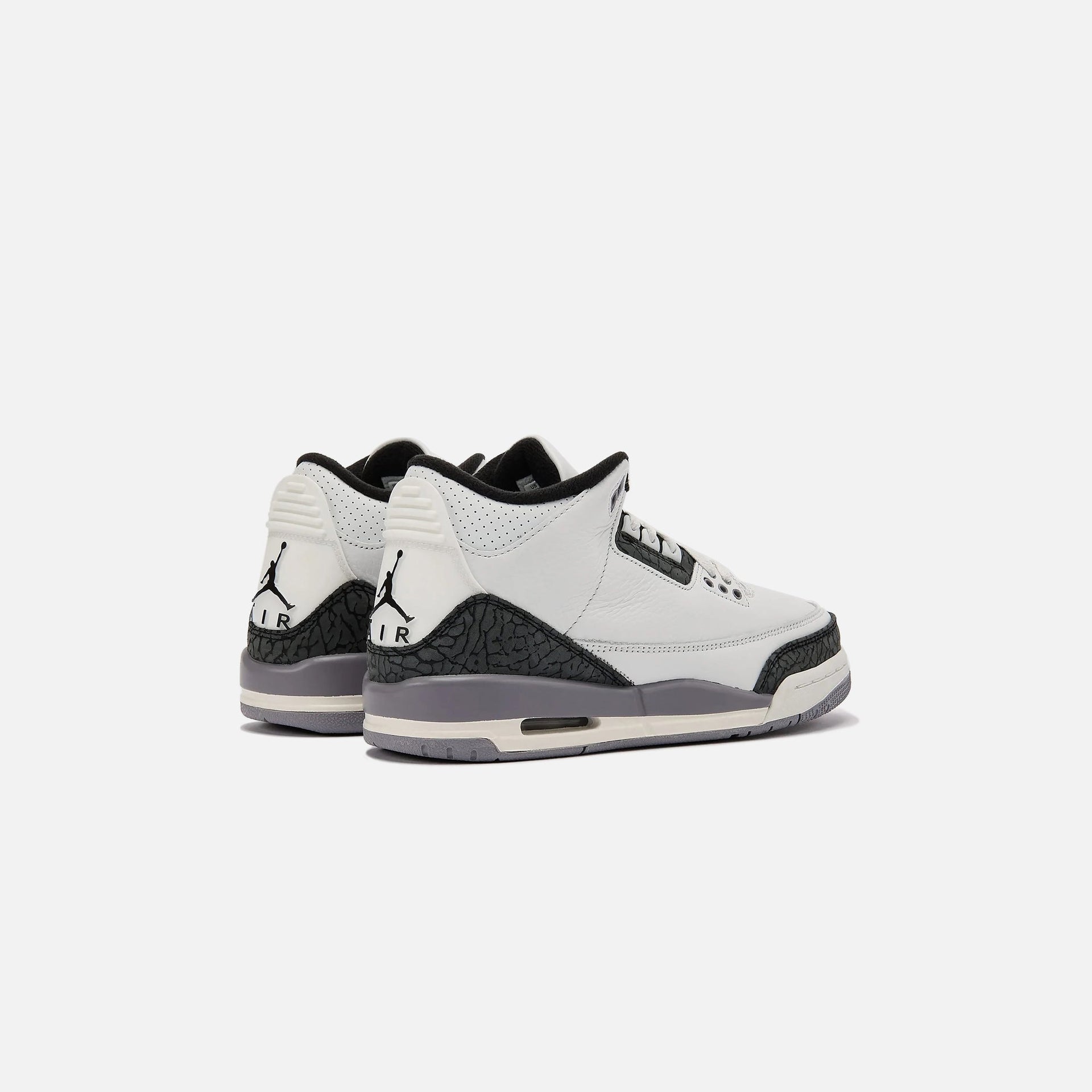 Jordan GS Air Jordan 3 Retro - Summit White / Fire Red Cement