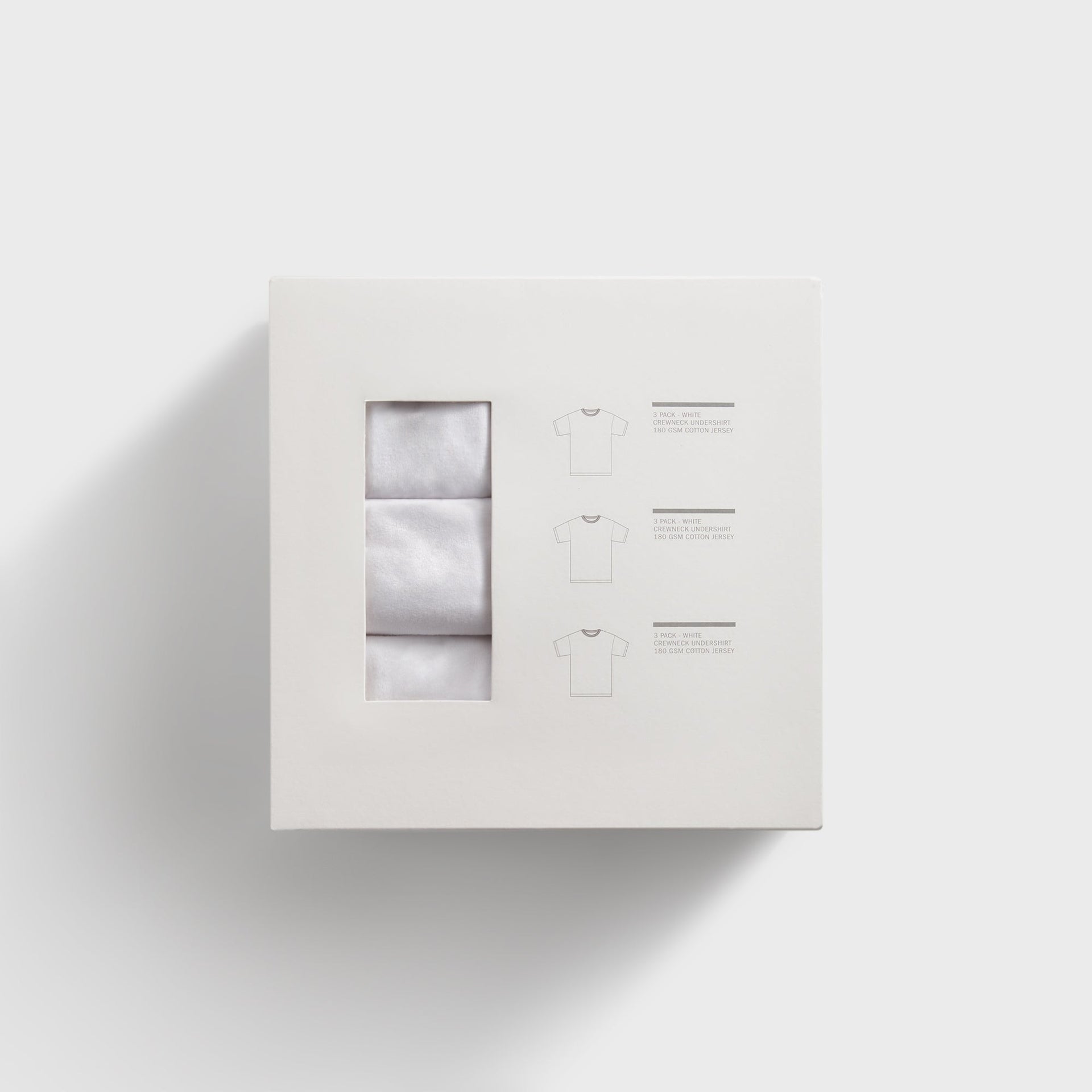 Kith 3inPack Undershirt in White