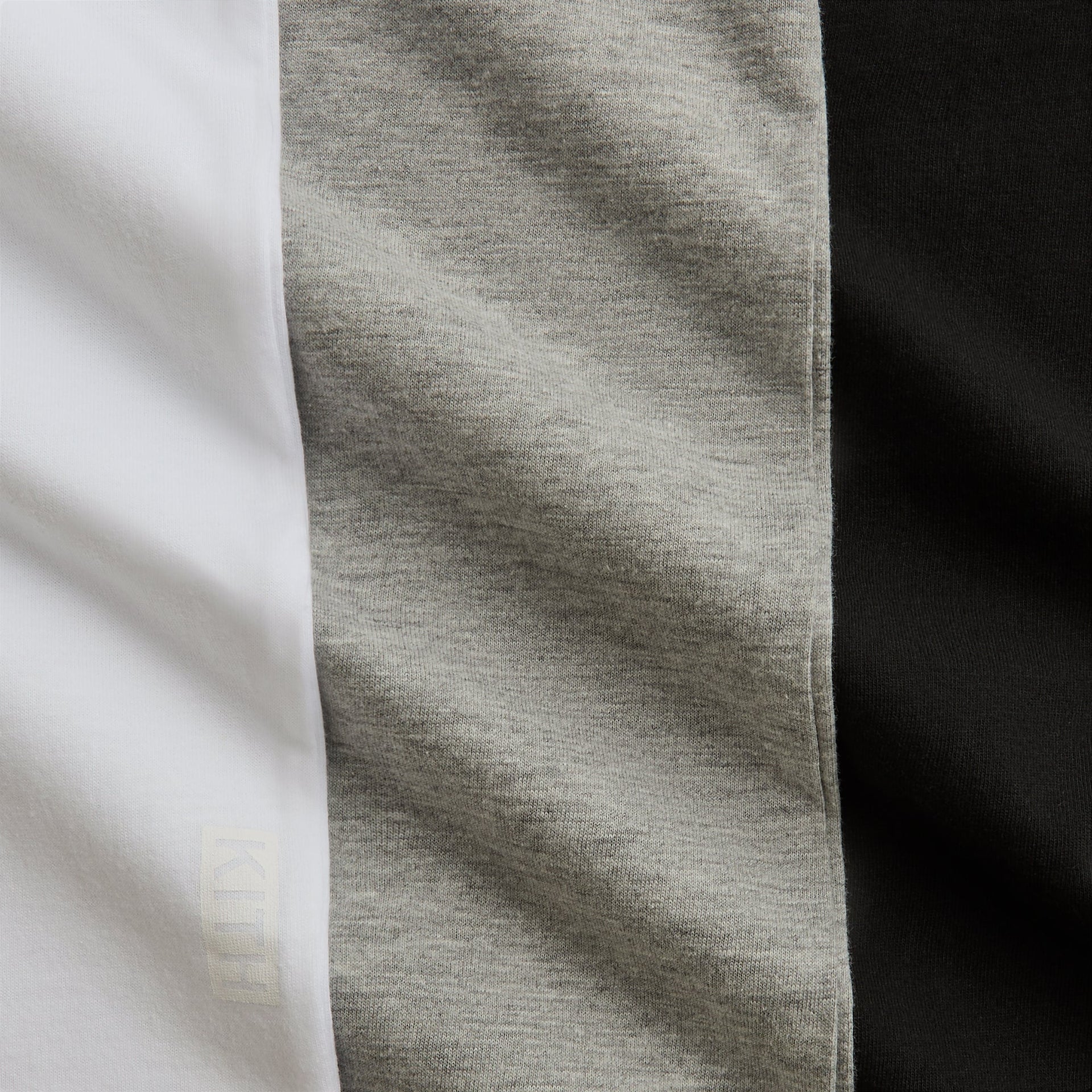 Kith 3inPack Undershirt in White / Heather Grey / Black