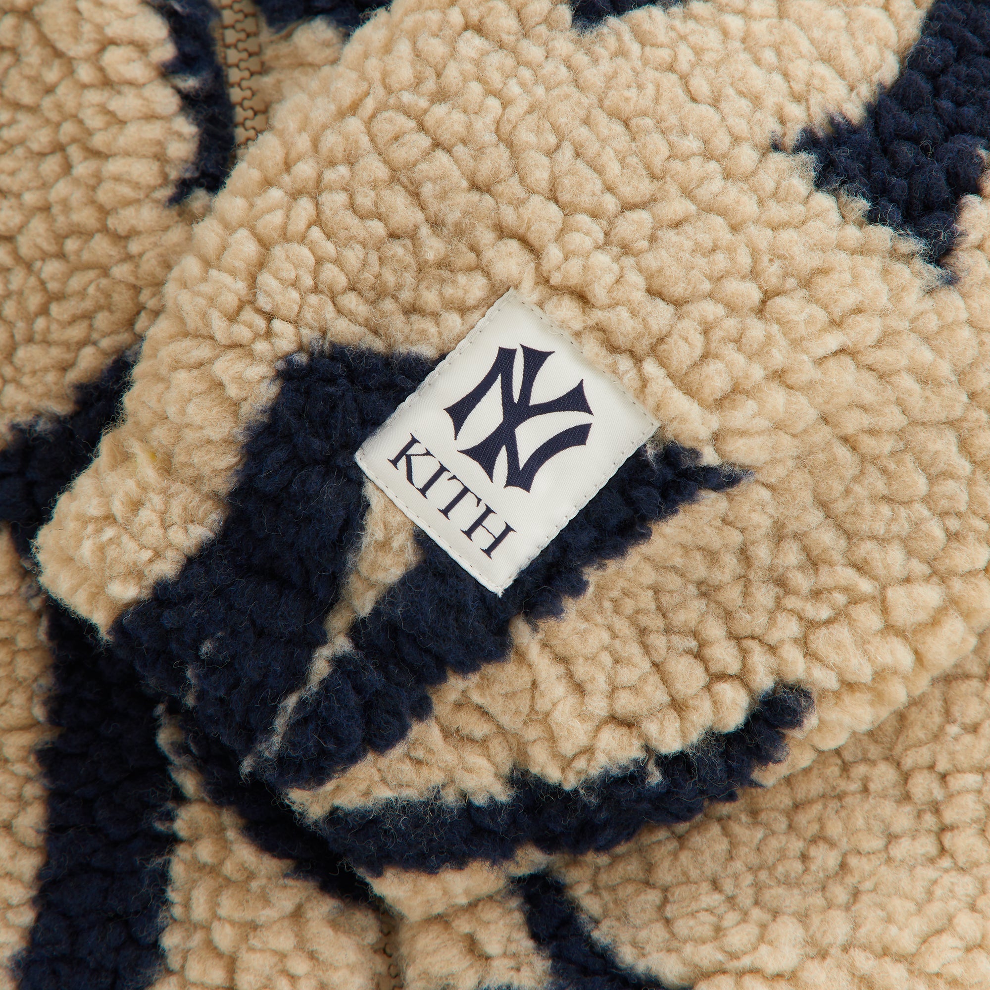 Kith Baby for the New York Yankees Sherpa Jacket - Canvas – Kith