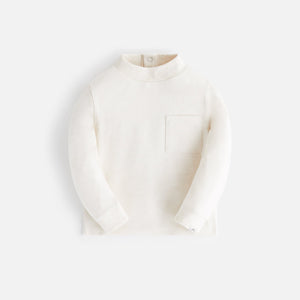 Kith Baby Classic Long Sleeve Mockneck - Wheat Heather