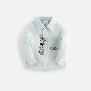 Disney | Kith Baby for Mickey & Friends Chambray Apollo Shirt - Light Indigo
