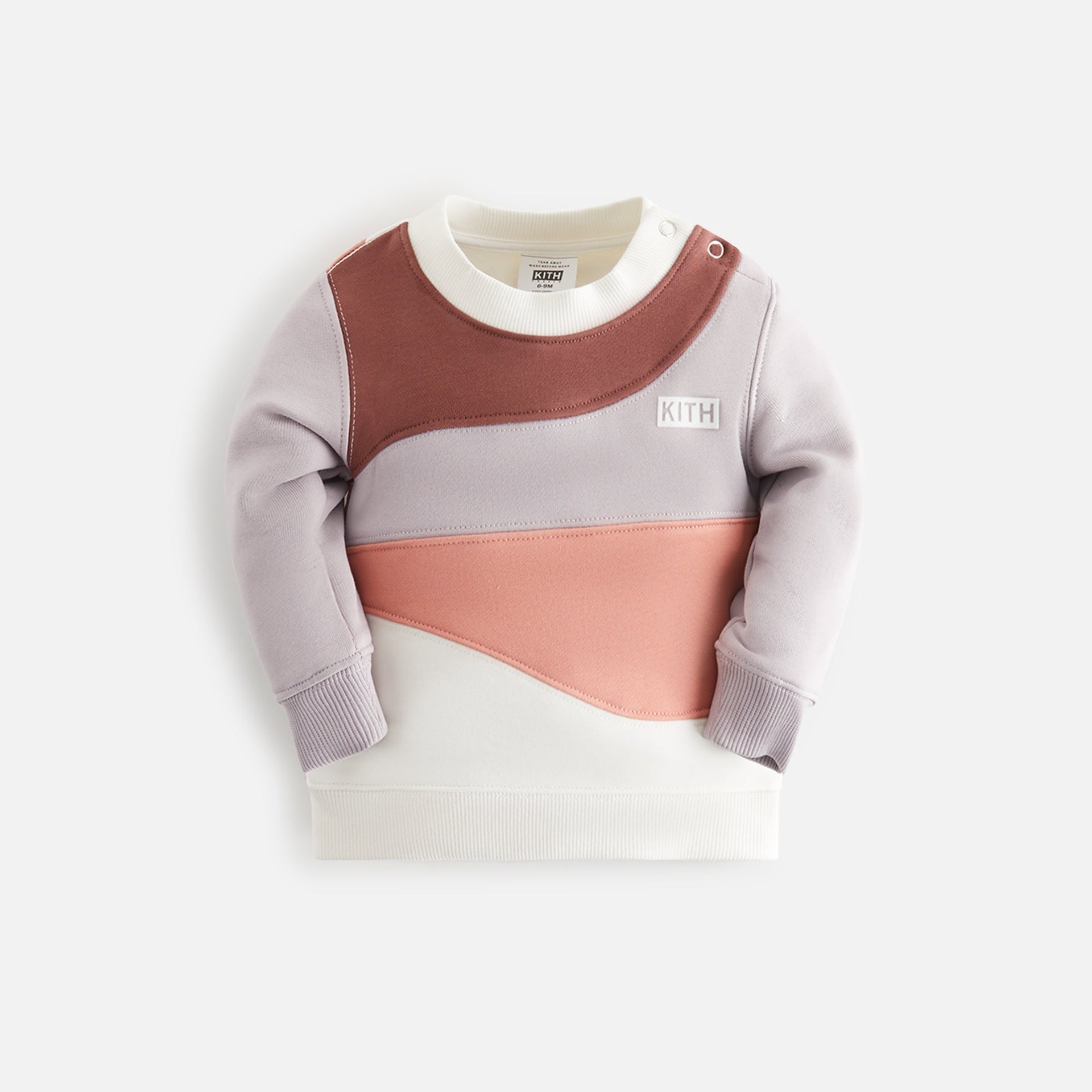 Kith Baby Blocked Liam Crewneck - Resonant