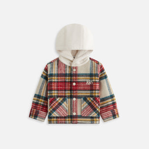 Kith Baby Hooded Ginza Shacket - Waffle