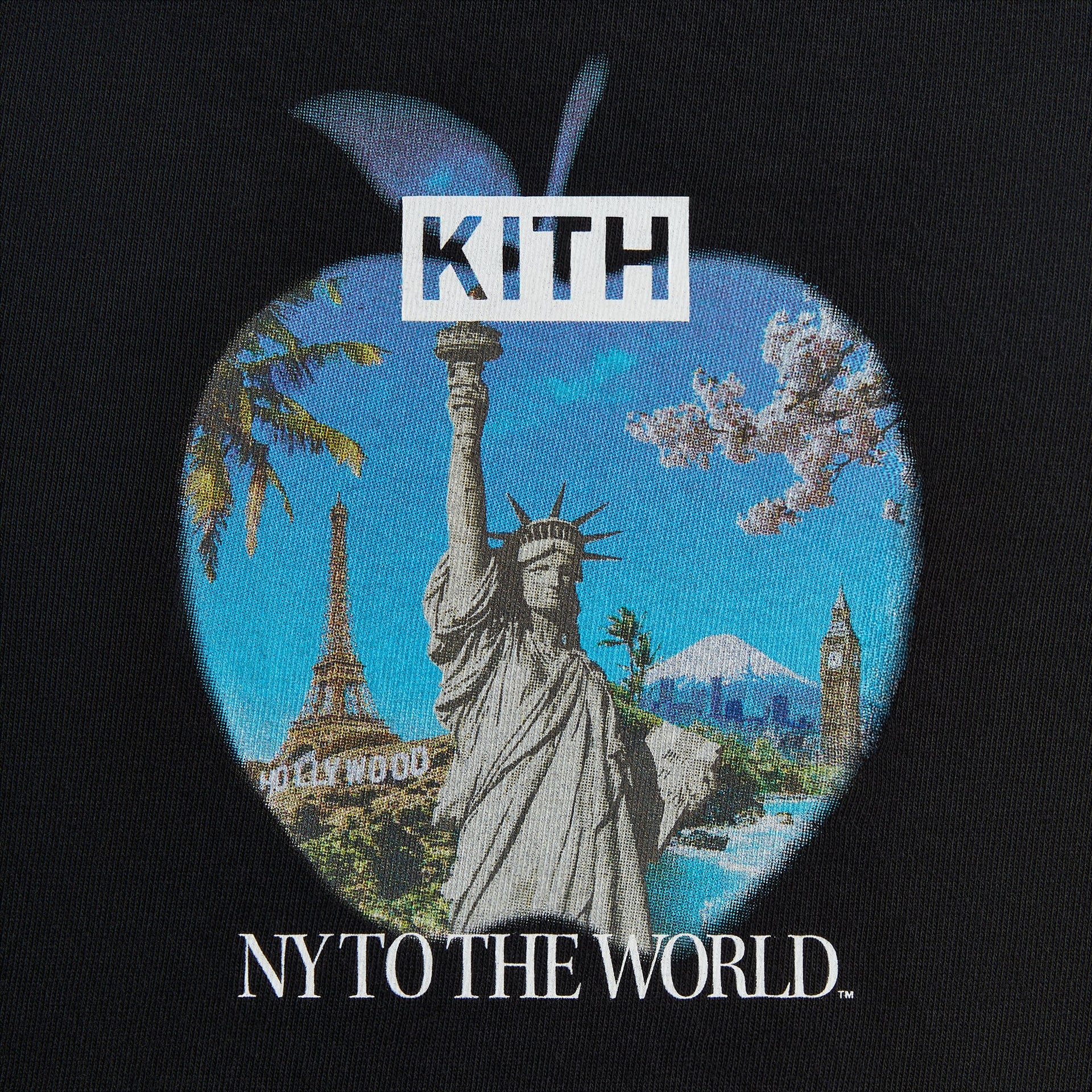 Kith Baby New York To The World Tee - Black