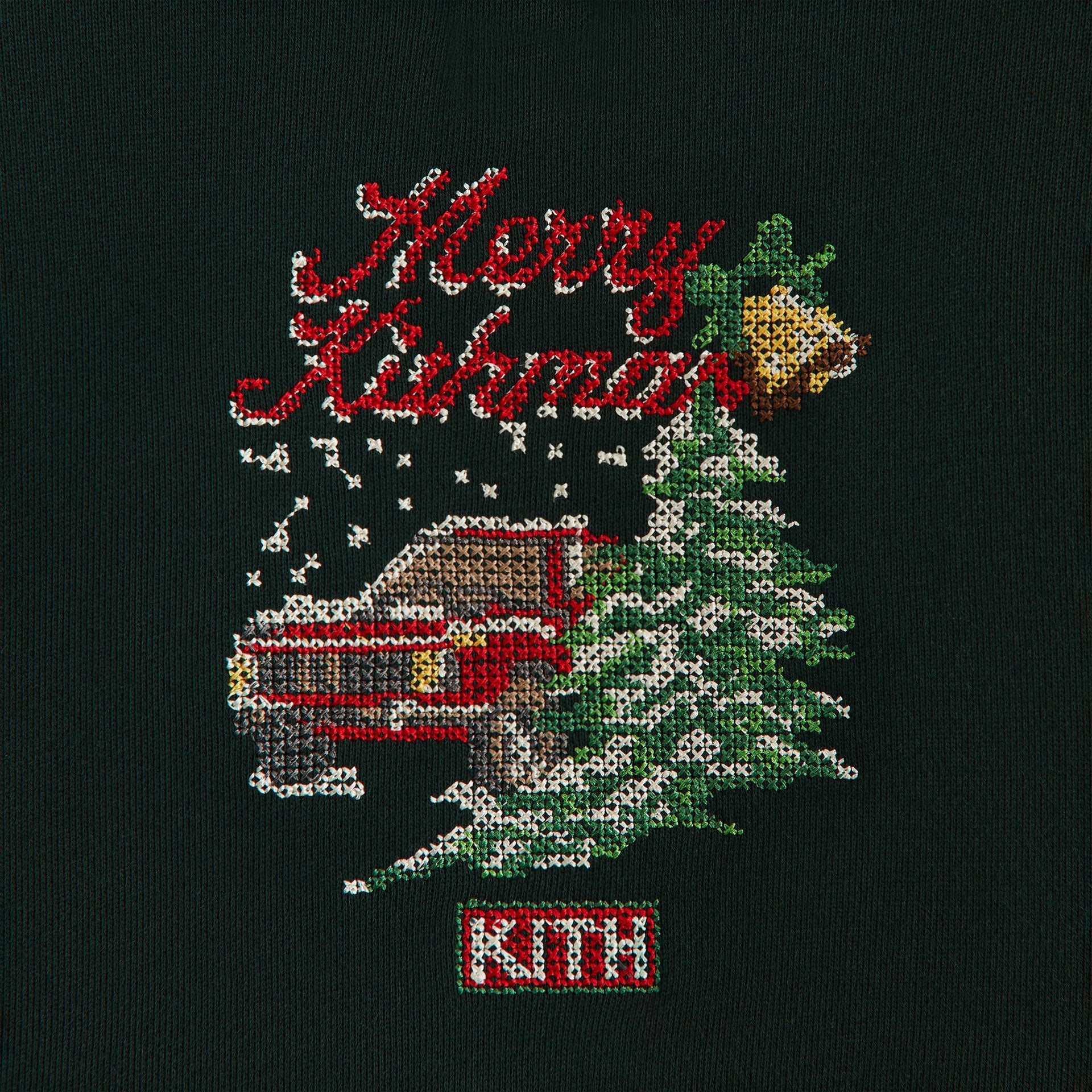 Kithmas Baby Needlepoint Hoodie - Stadium