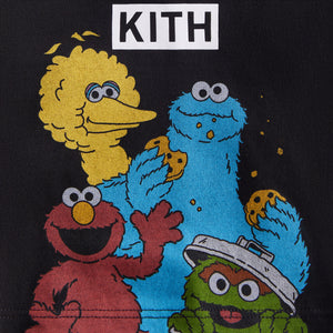 Kith Baby for Sesame Street Family Tee - Black