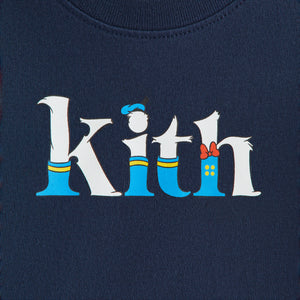 Disney | Kith Baby for Donald Duck Serif Tee - Nocturnal