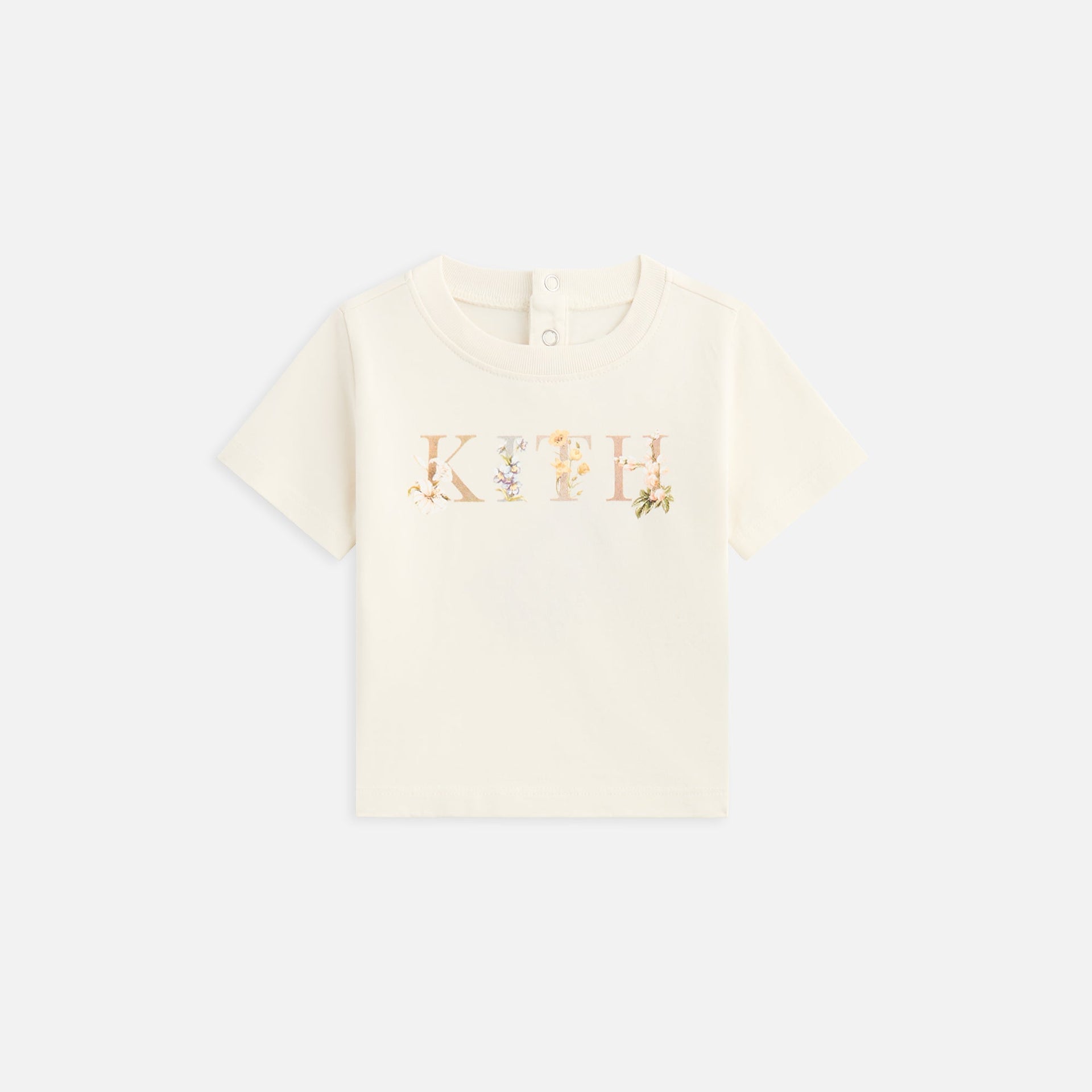 Kith Baby Floral Kith Graphic Tee - Sandrift