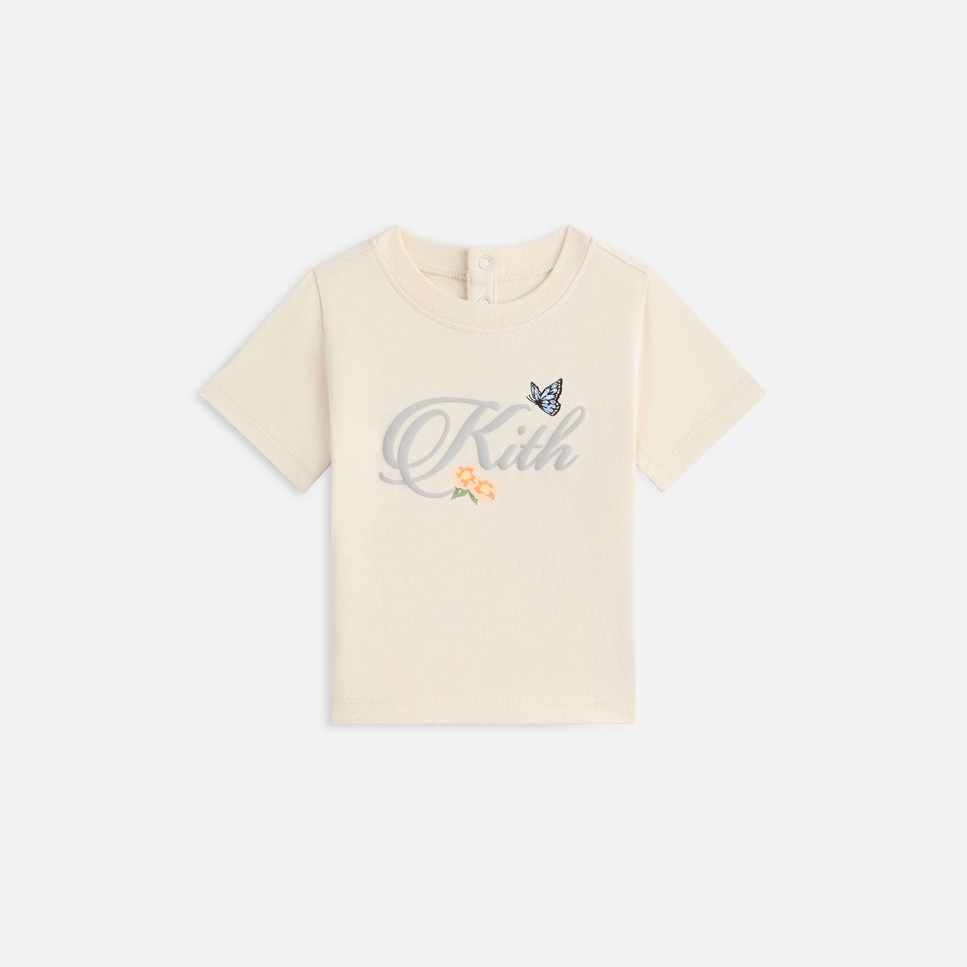 Kith Baby Script Tee - Sandrift