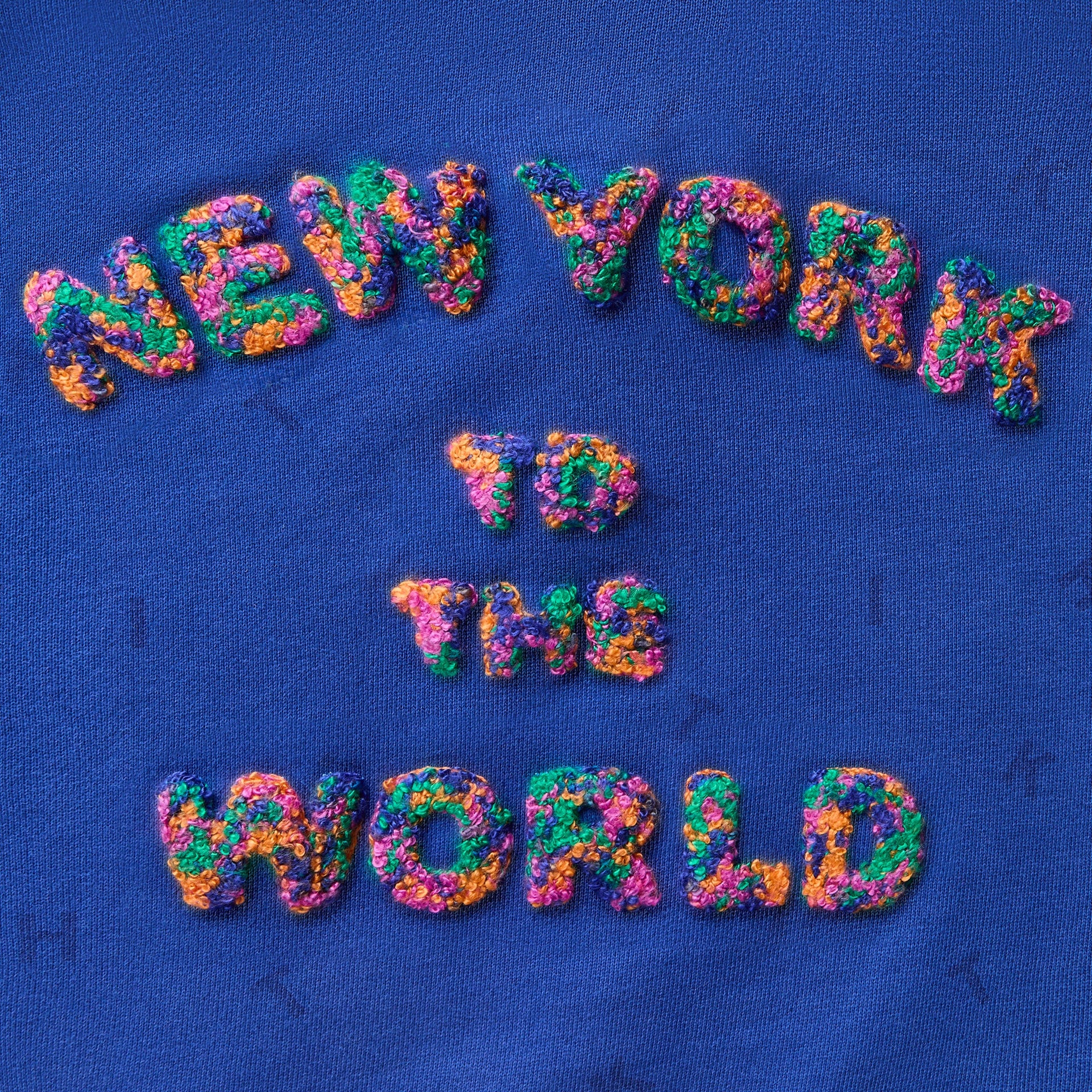 Kith Baby Monogram Chenille Nelson Hoodie - Cyclone