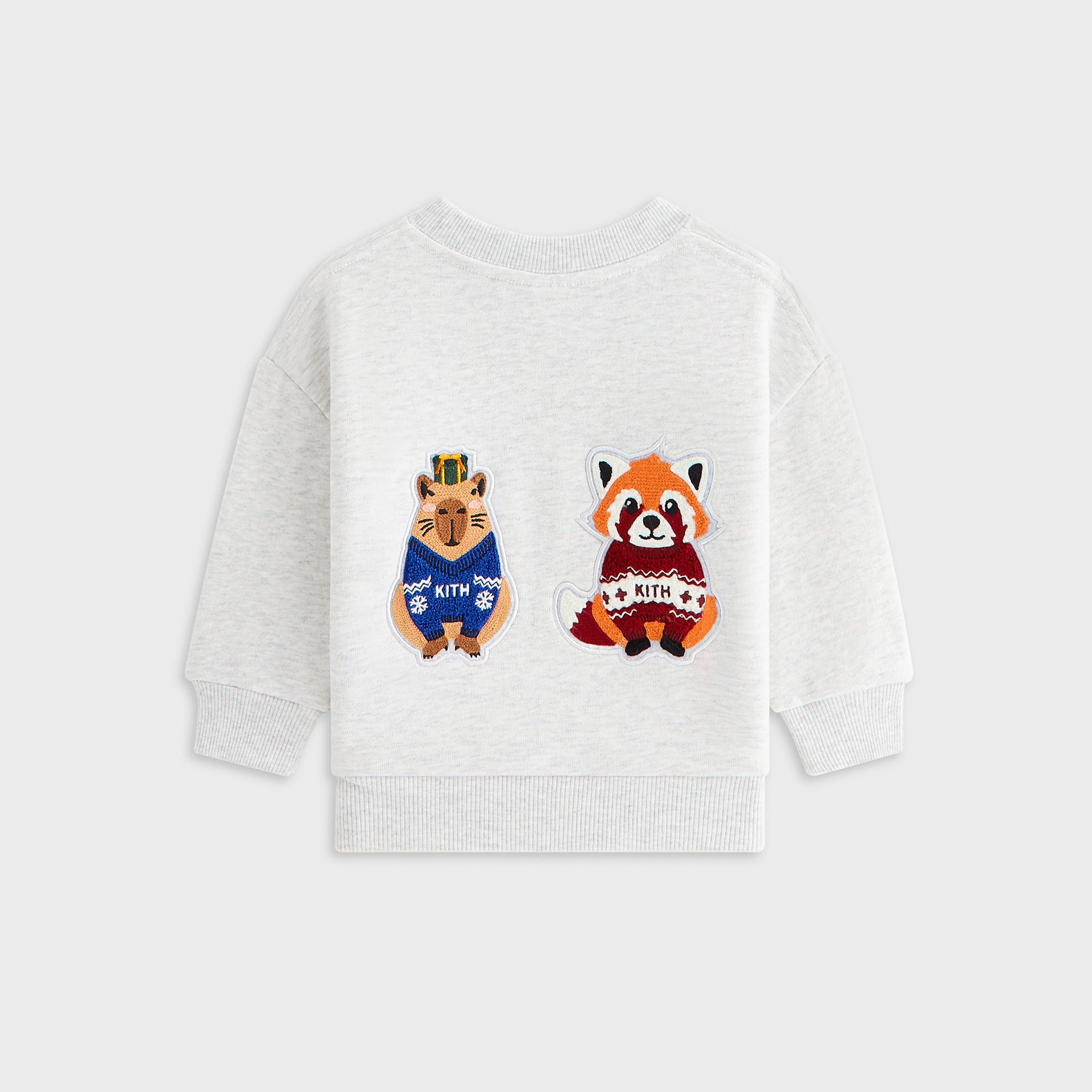 Kithmas Baby & Friends Crewneck - Light Heather Grey