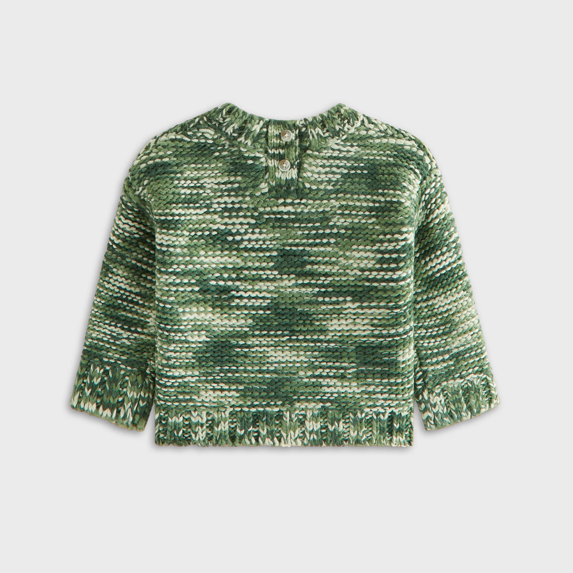 Kith Baby Space Dye Logo Sweater - Bay Breeze