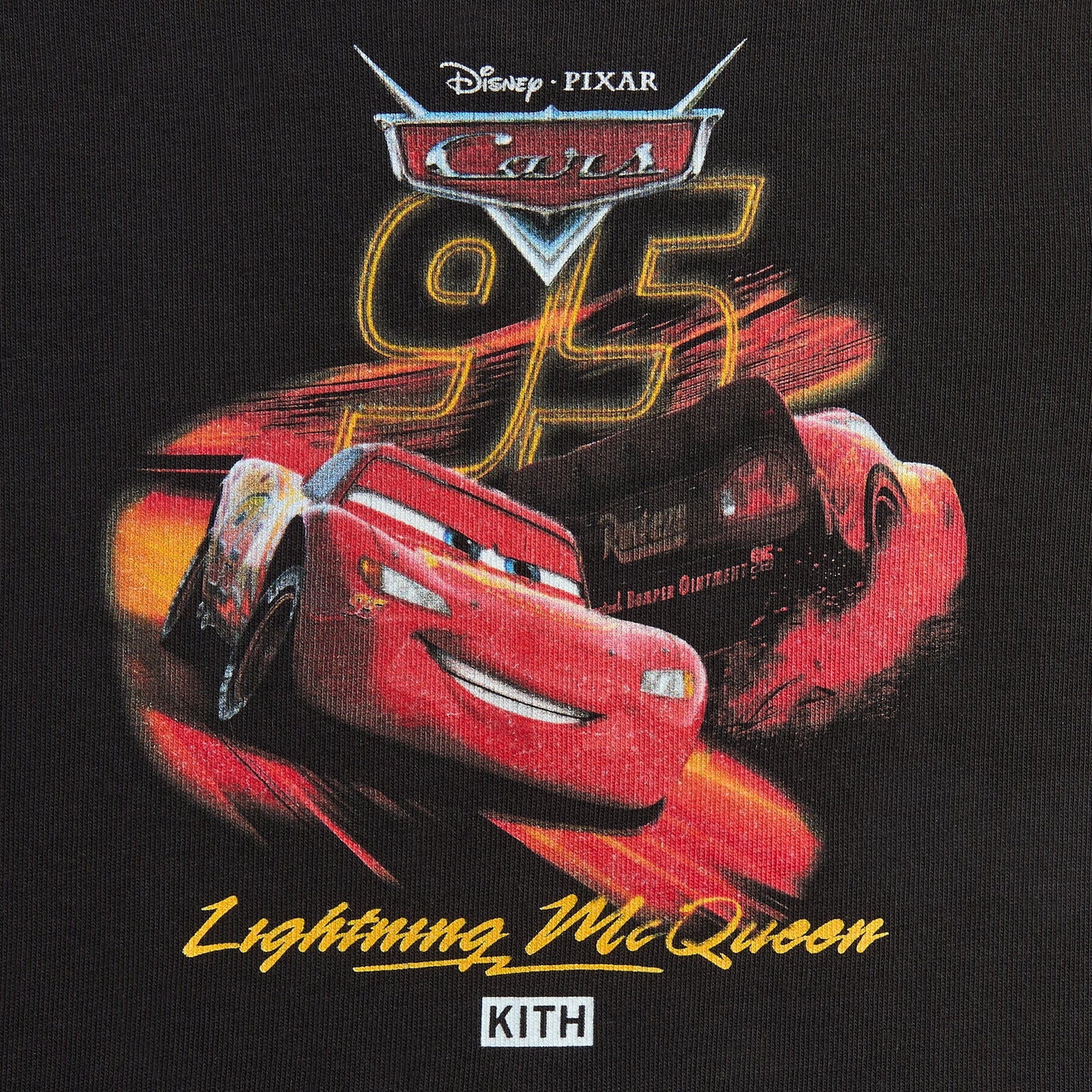 Disney | Kith Baby for Pixar Lightning McQueen Tee - Black - PH