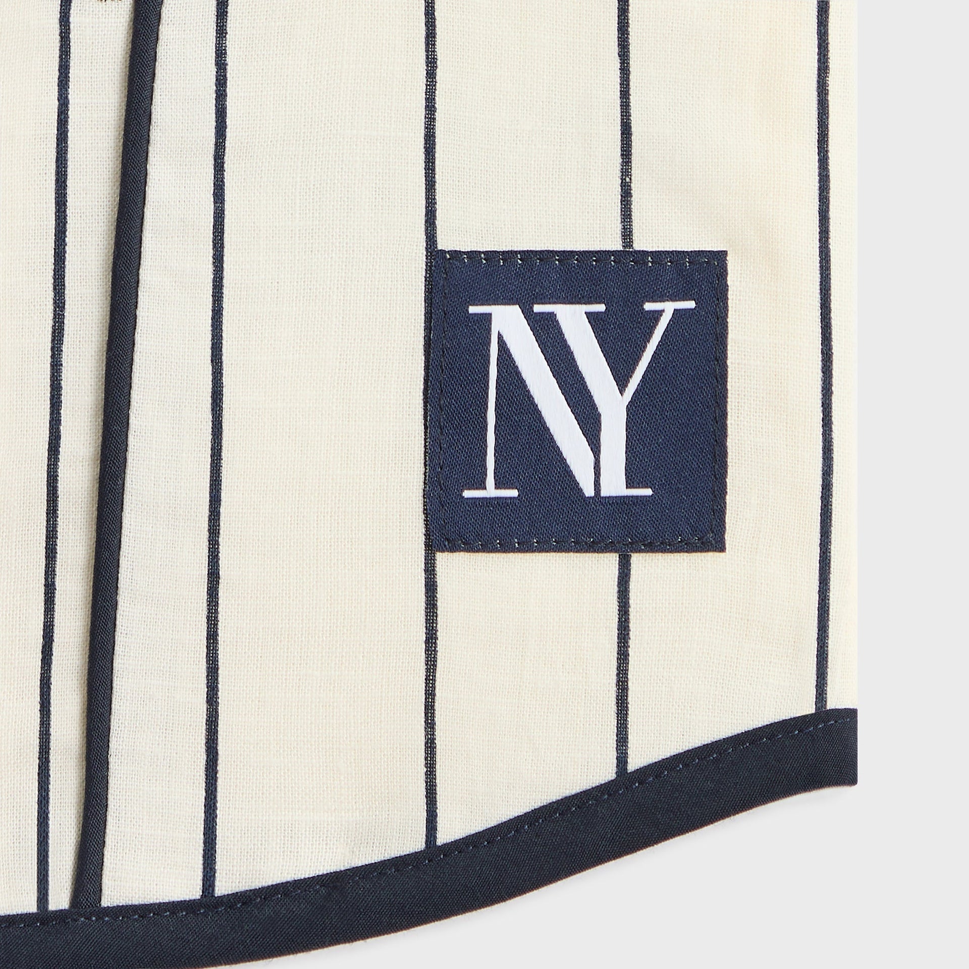 Kith Baby Pinstripe Baseball Shirt - Silk - PH