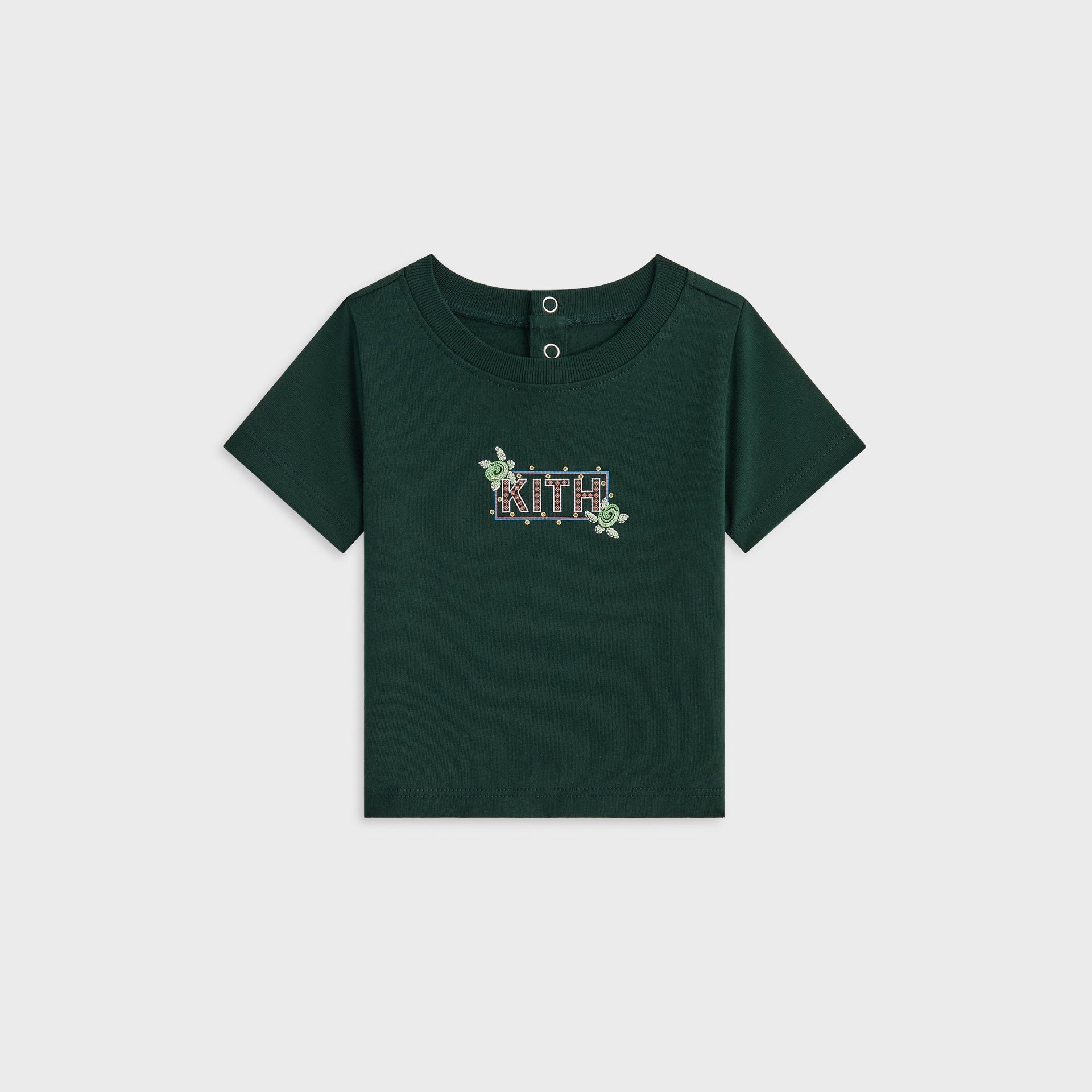 Kith Baby Beach Tile Classic Logo Graphic Tee - Stadium - PH