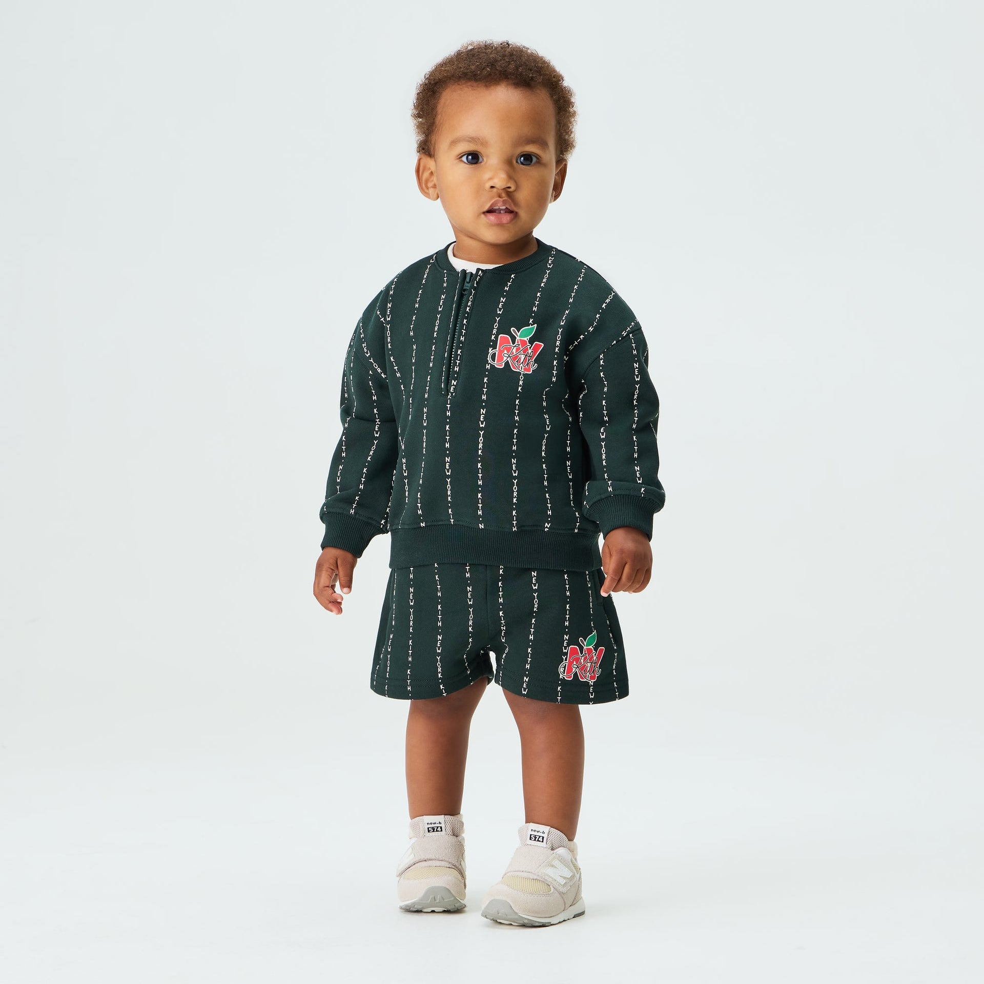 Kith Baby Nelson Quarter Zip - Stadium