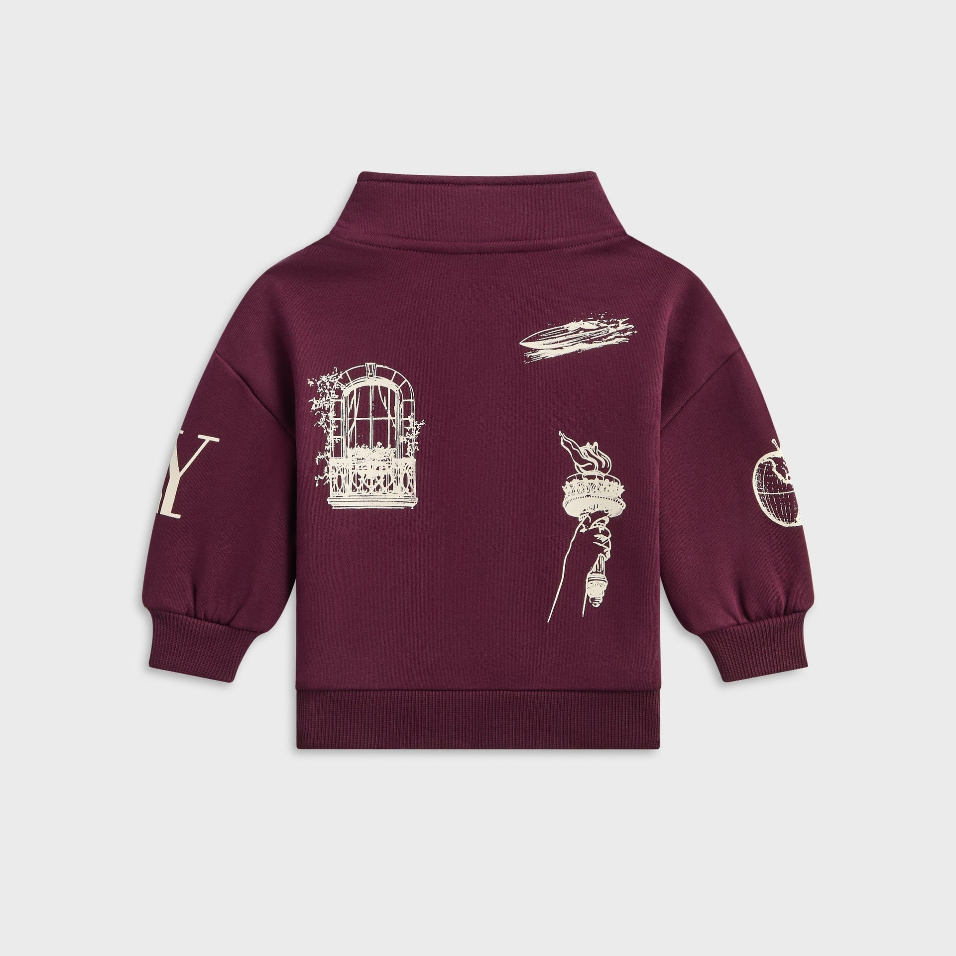 Kith Baby Logo Hunter Pullover - Essence - PH