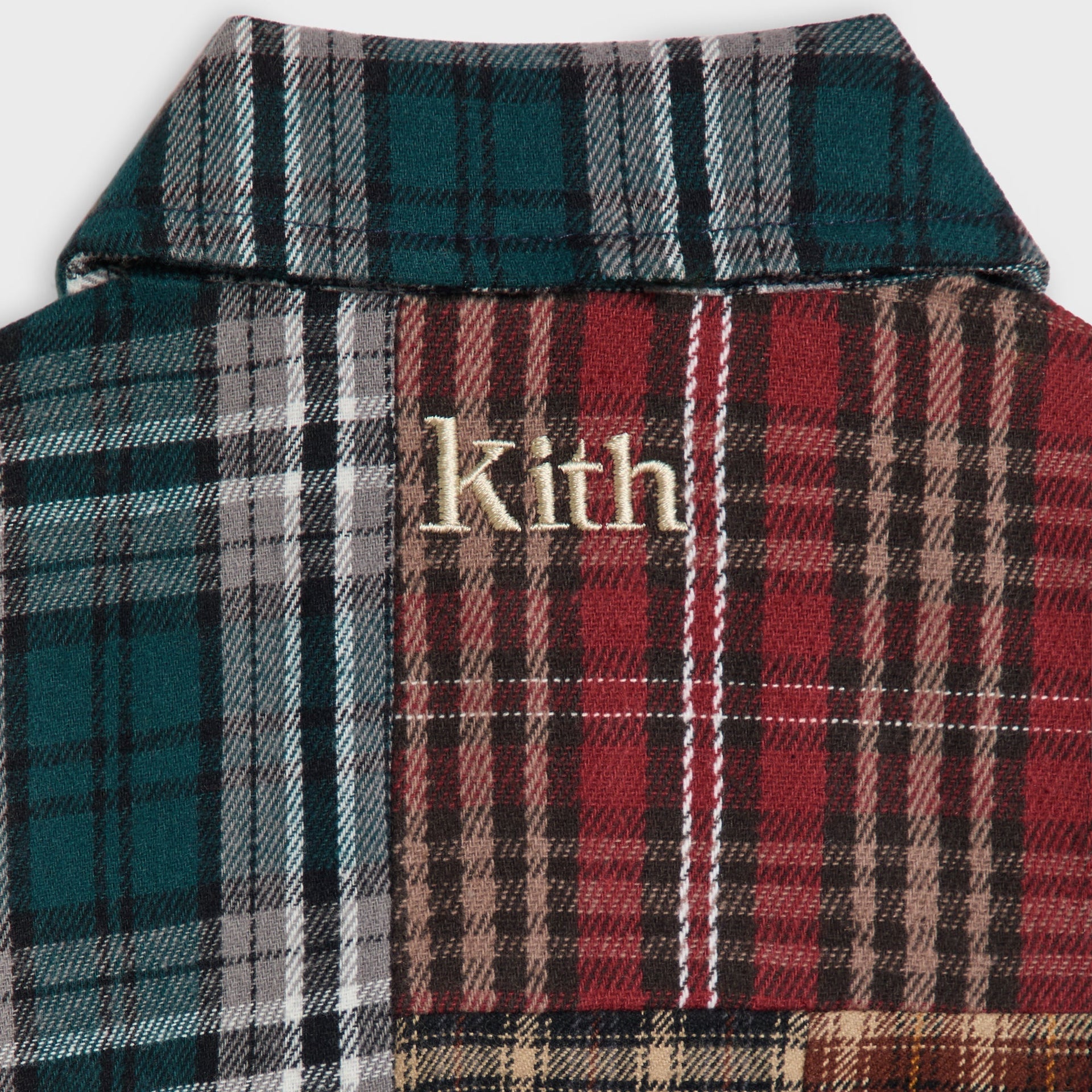 Kith Baby Patchwork Plaid Apollo Shirt - Chest - PH