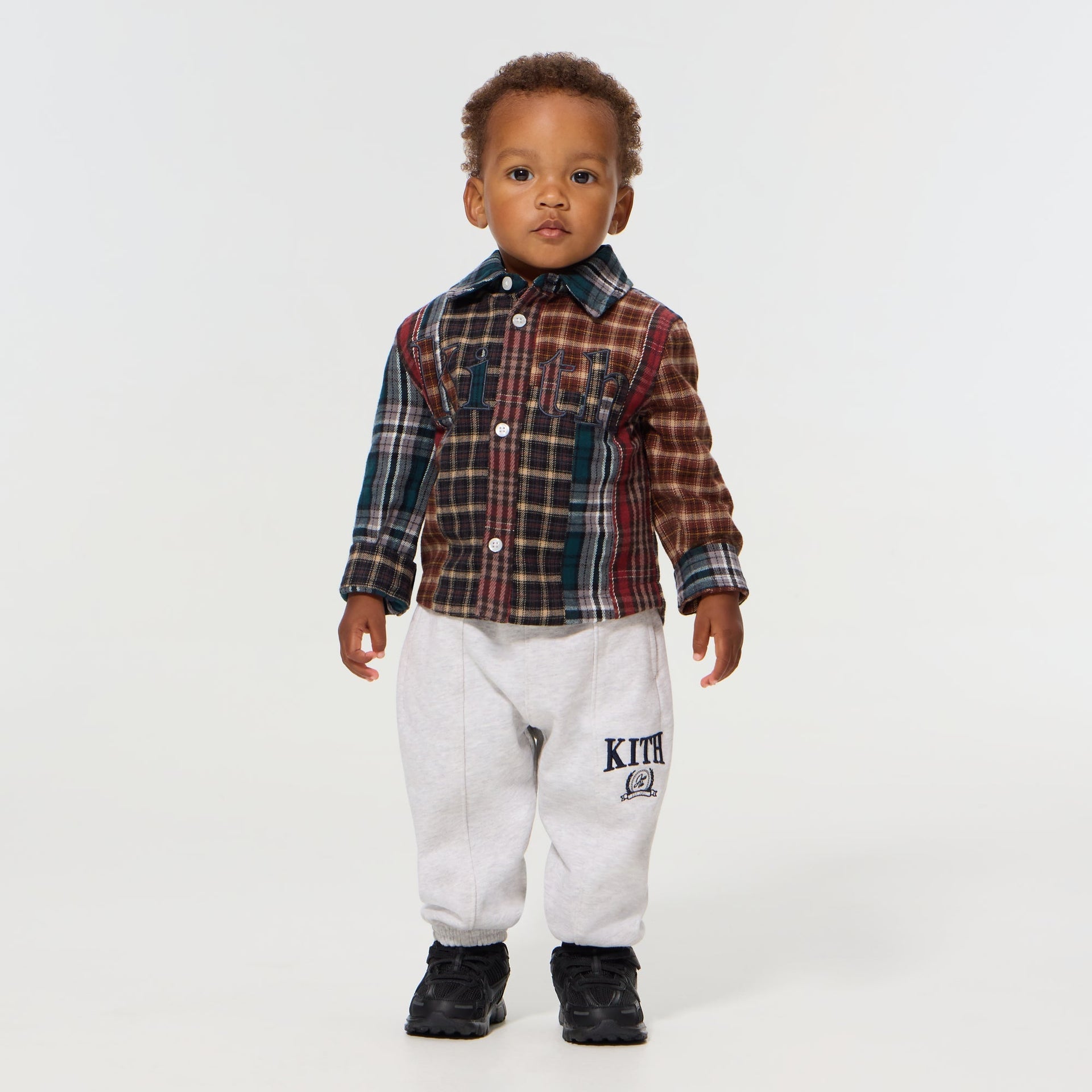 Kith Baby Patchwork Plaid Apollo Shirt - Chest - PH