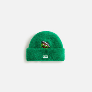 Kith Baby for Sesame Street Grouch Mia Beanie - Reptile