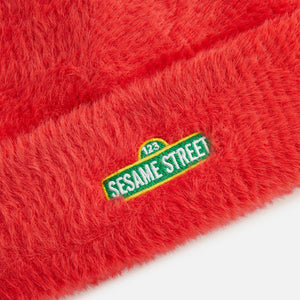 Kith Baby for Sesame Street Elmo Mia Beanie - Rhubarb