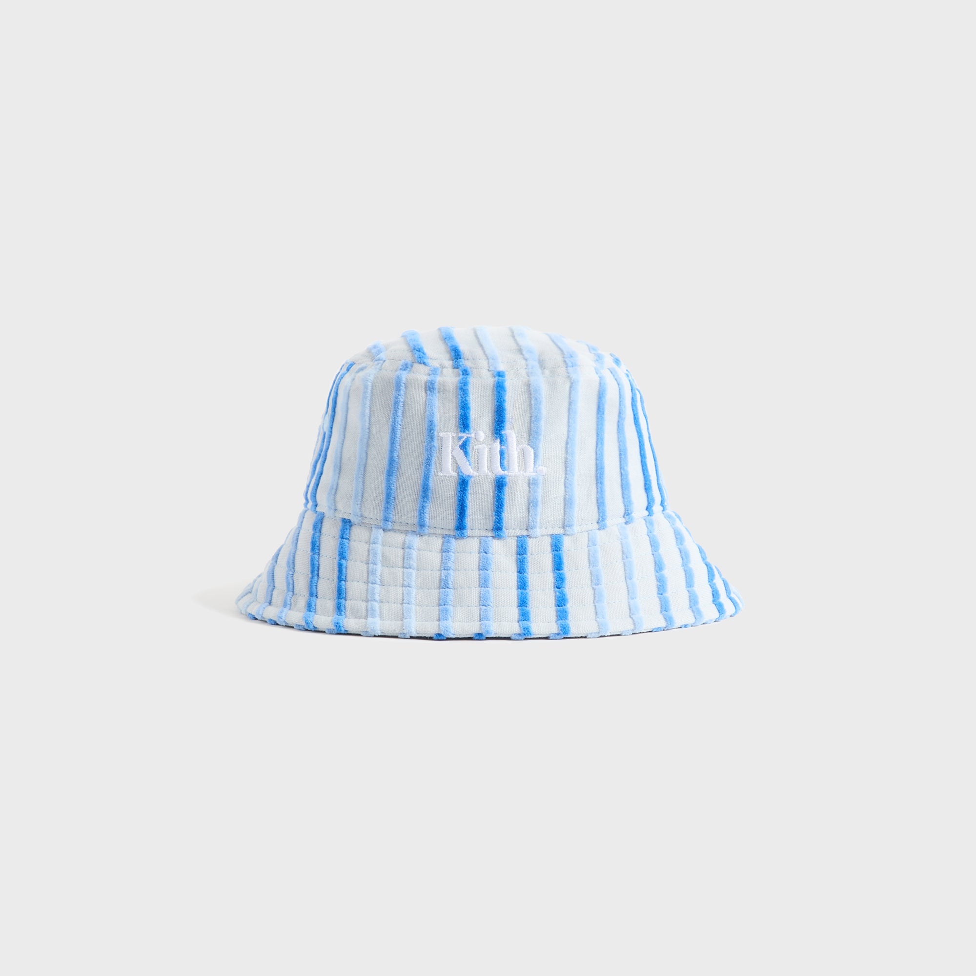 Kith Baby Chenille Stripe Dawson Bucket Hat - Cornflower – Kith Canada