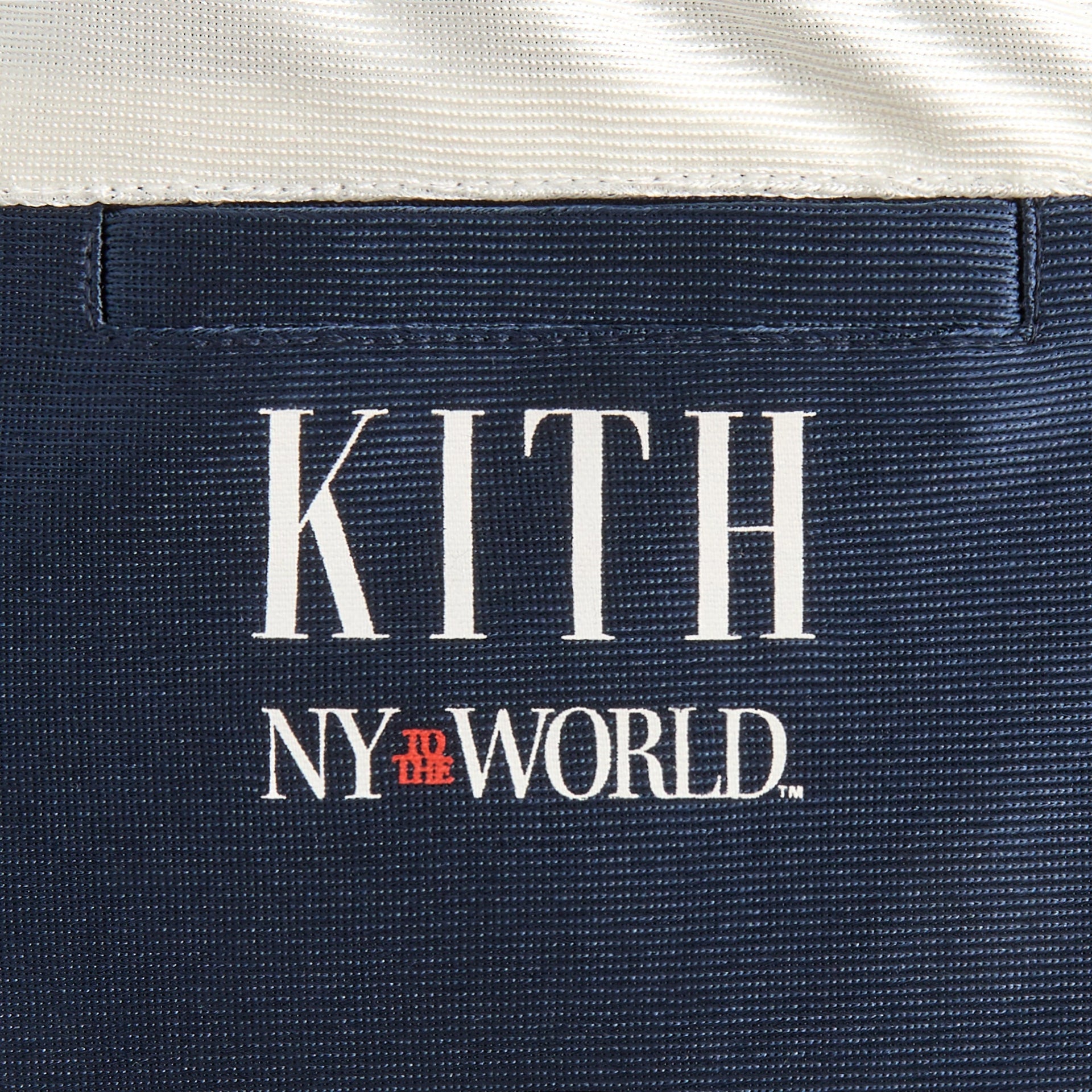 Kith Baby New York to the World Faille Curtis Short - Nocturnal