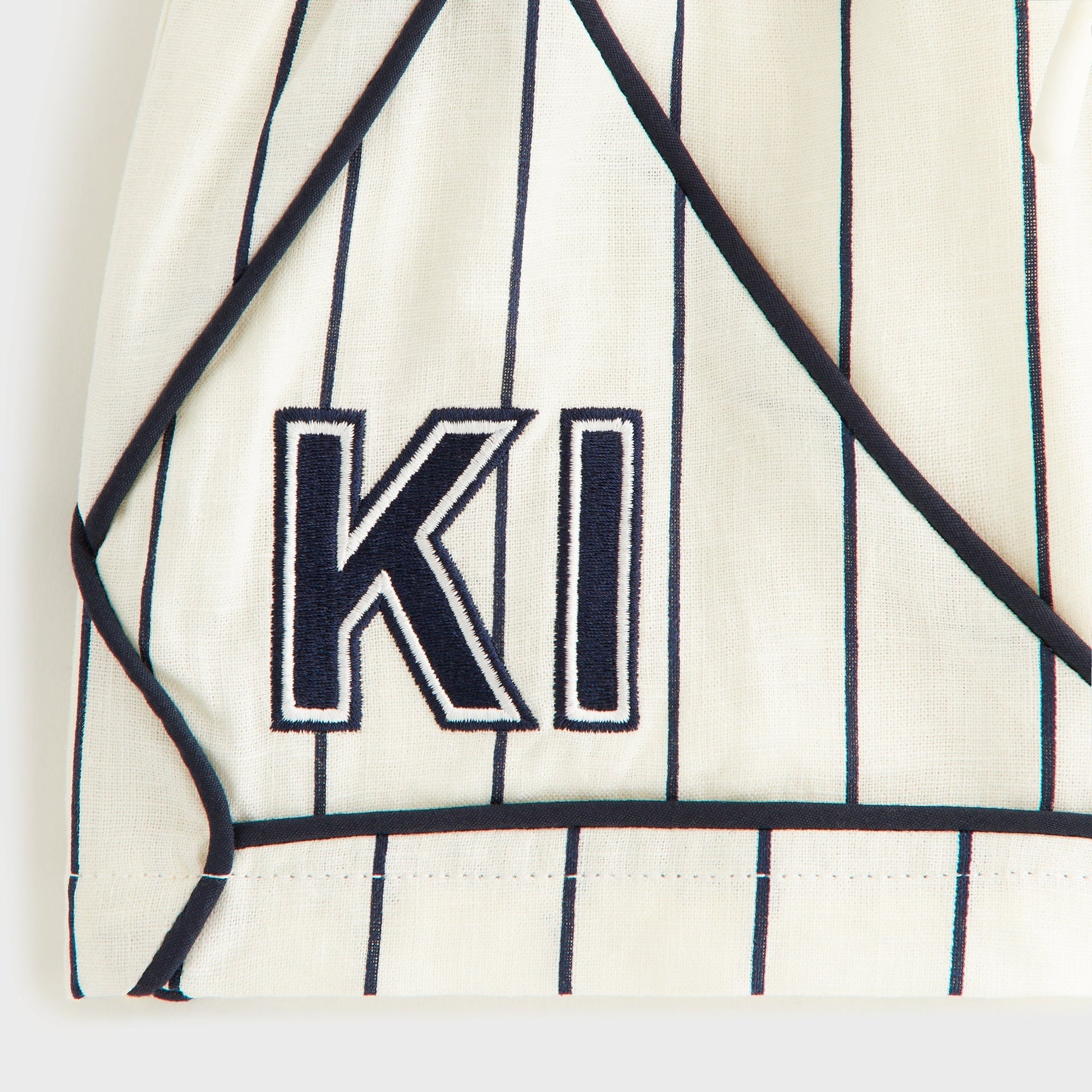 Kith Baby Pinstripe Baseball Turbo Short - Silk - PH