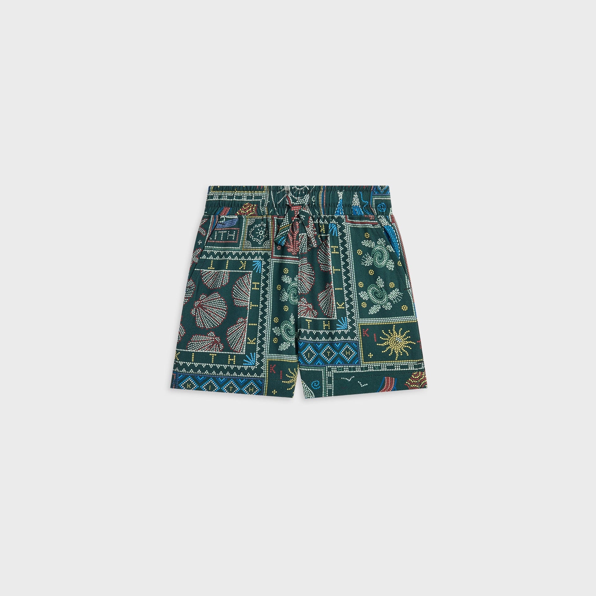 Kith Baby Beach Tile Thompson Camp Short - Stadium