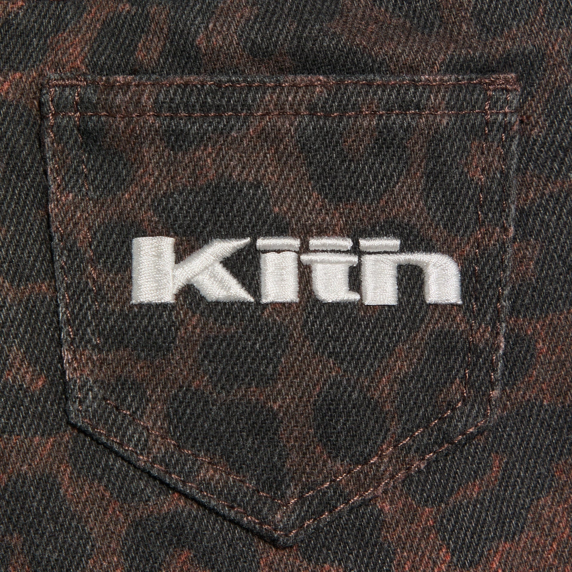Kith Baby Leopard Heston Wide Leg Jean - Incognito - PH