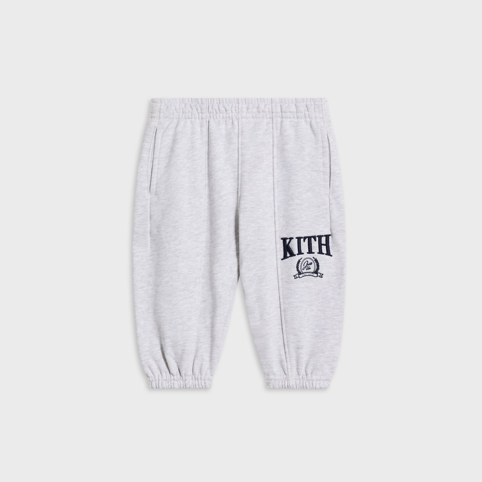 Kith Baby Collegiate Nelson Sweatpant - Light Heather Grey - PH