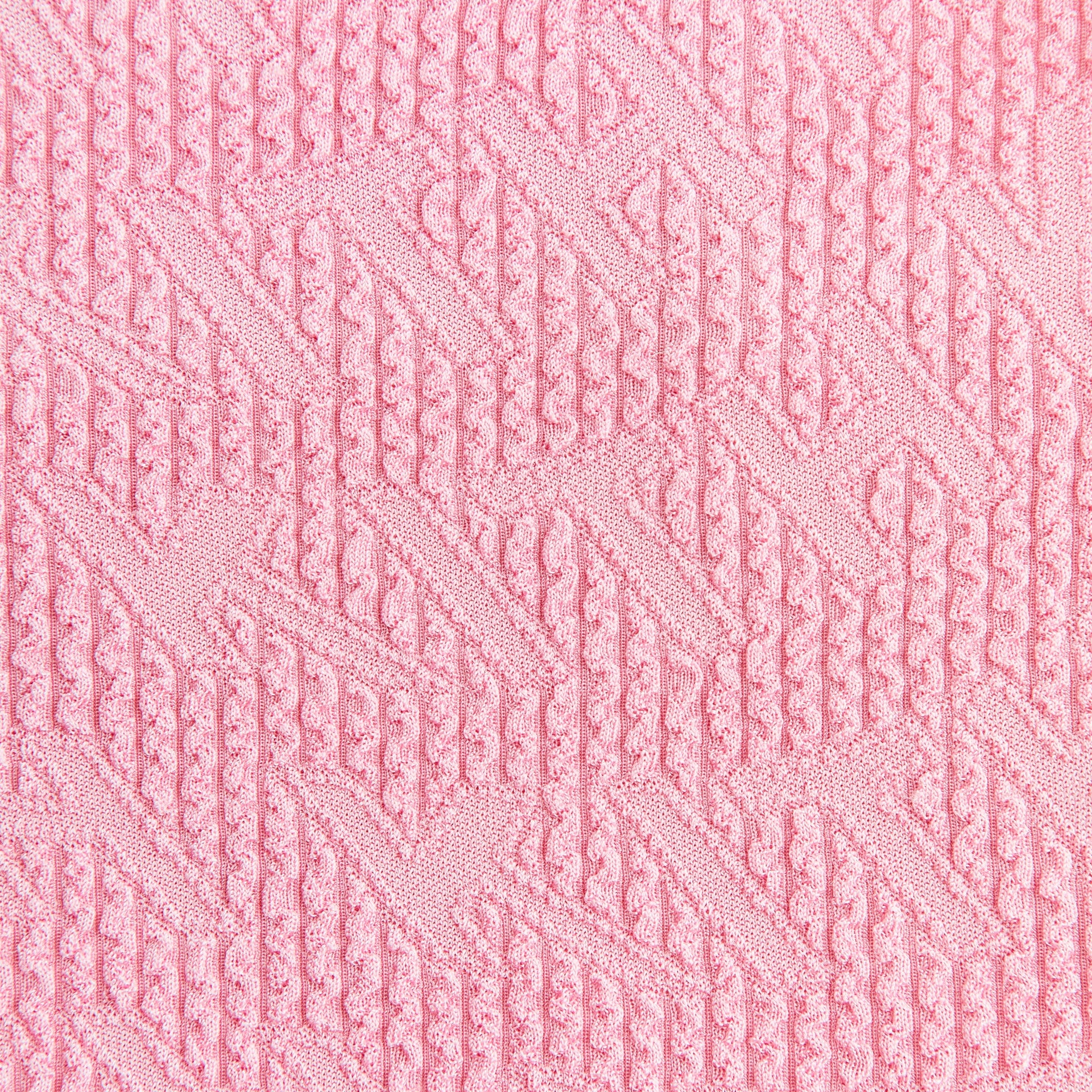 Kith Baby Textured Monogram Jodi One Piece Suit - Bubblegum