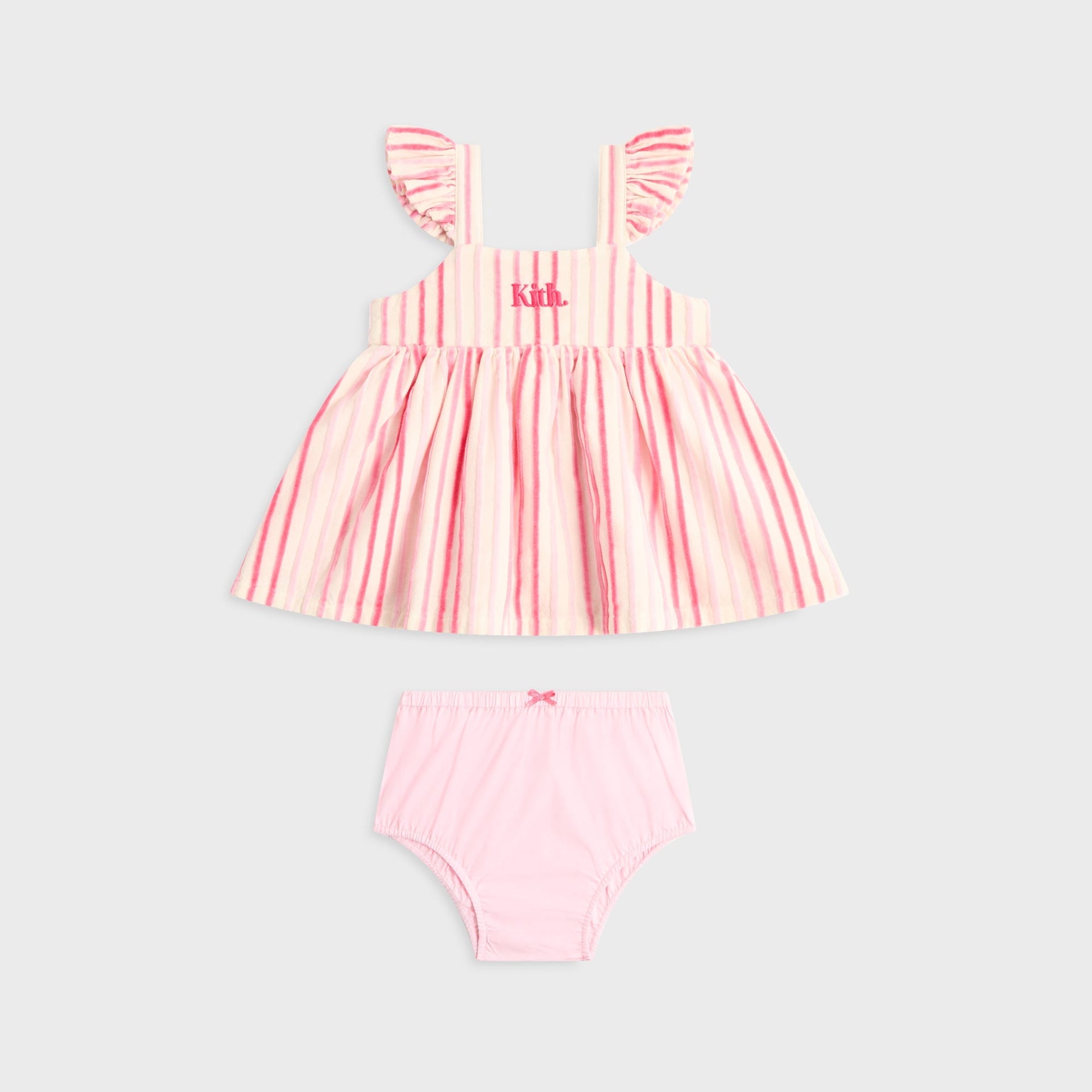 Kith Baby Chenille Stripe Amina Mini Dress - Protea - PH