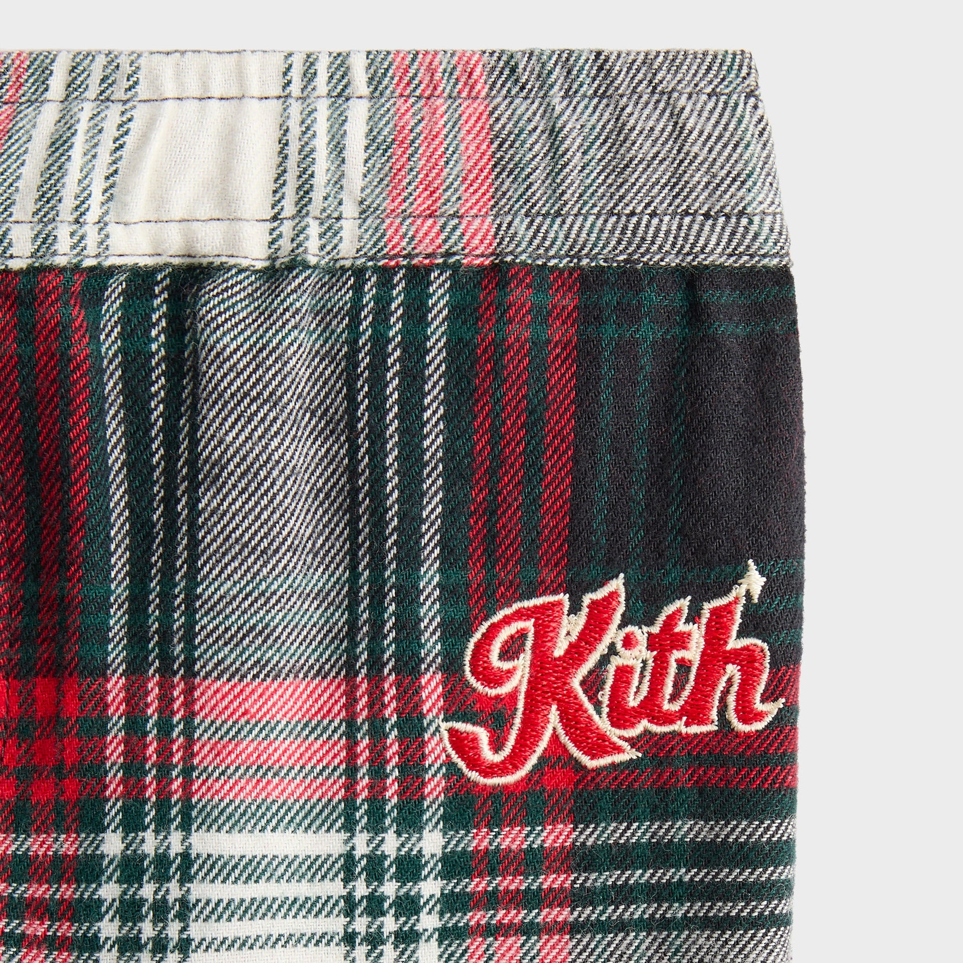 Kithmas Baby Plaid Lounge Set - Black