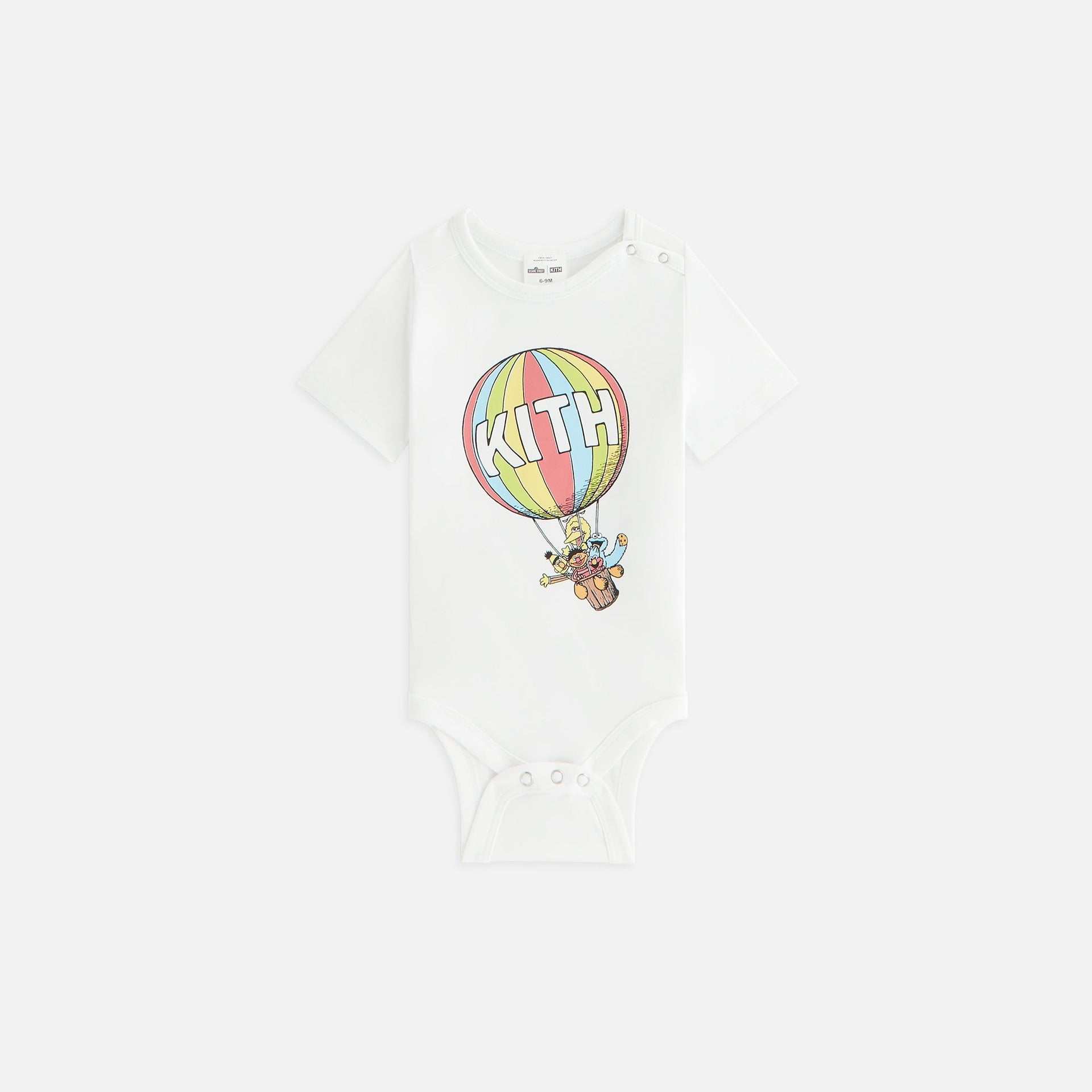 Kith Baby for Sesame Street Air Balloon Bodysuit - White